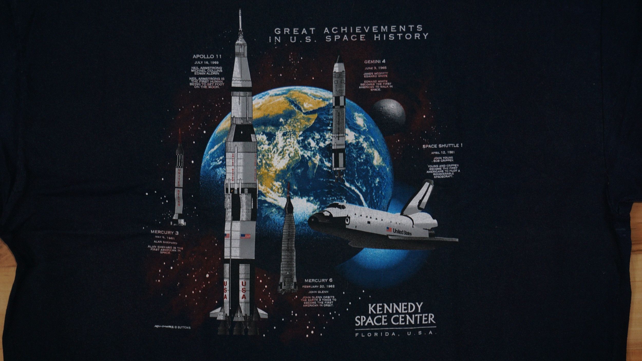 Other × Vintage Kennedy Space Center Vintage Tee Size US XXL / EU 58 / 5 - 2 Thumbnail