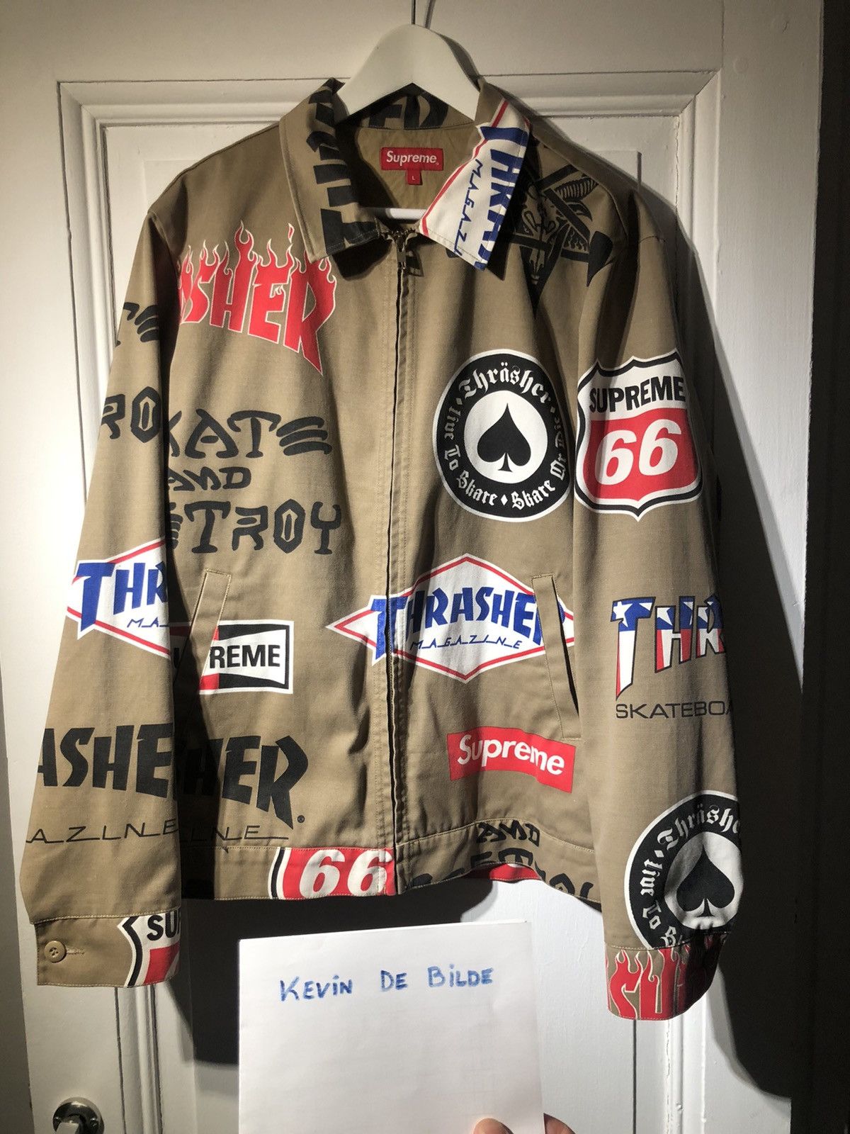 Supreme Thrasher Work Jacket | Grailed