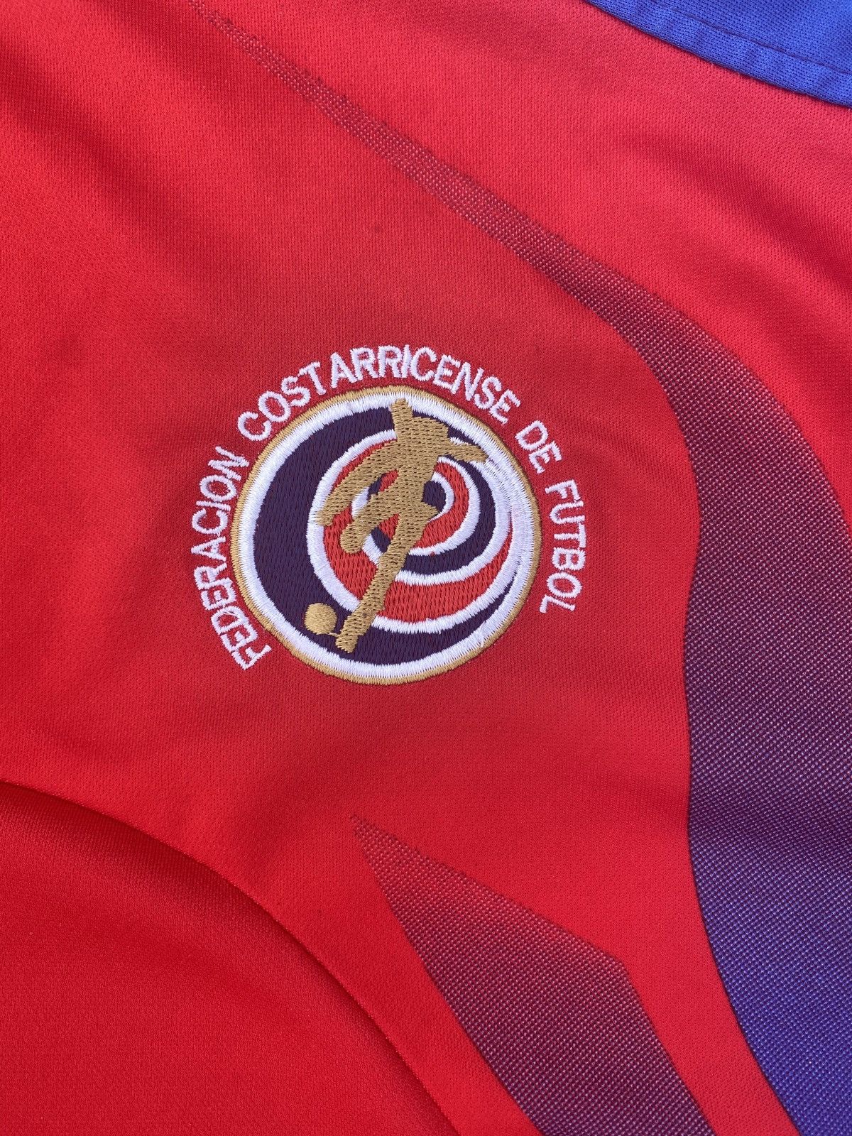 Vintage Vintge 2002 Fifa World Cup Costa Rica National Soccer Jersey Size US L / EU 52-54 / 3 - 2 Thumbnail
