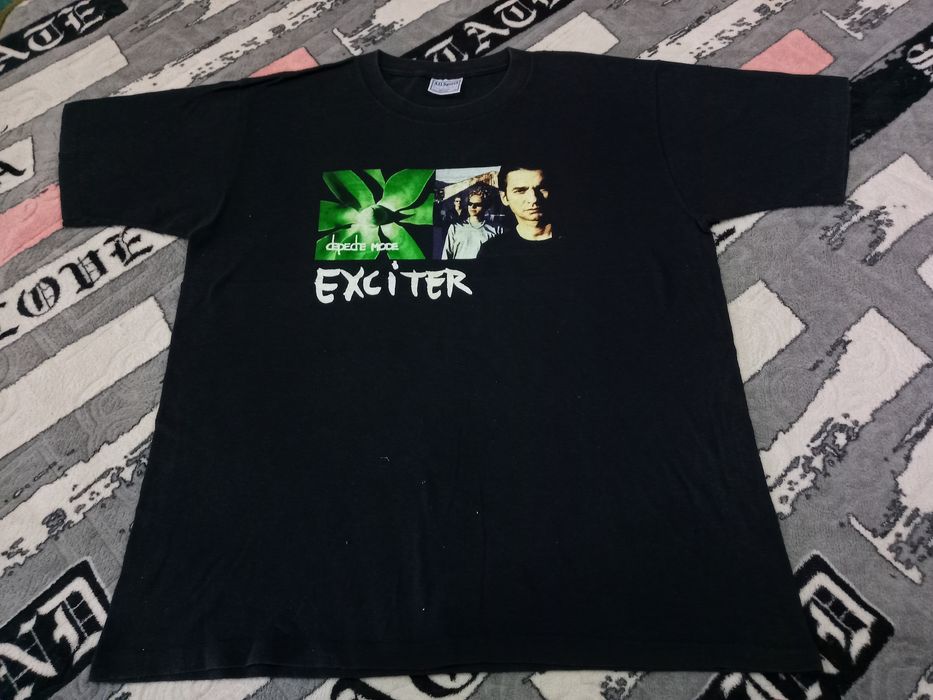 Vintage Vintage Depeche Mode Exciter band t shirt Grailed