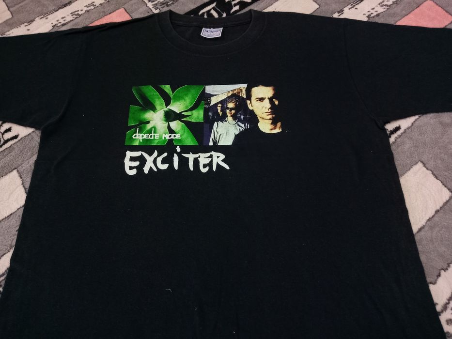 Vintage Vintage Depeche Mode Exciter band t shirt Grailed