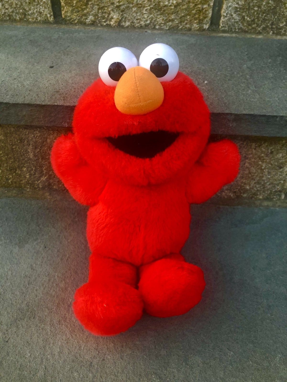 Vintage 1996 Og Talking Elmo Sesame Street Mattel Supreme 90s Plush 