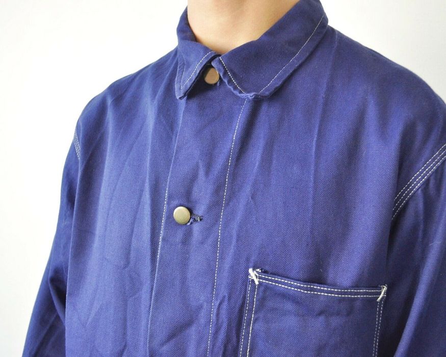 Workers Unworn Dry Cotton New French Worker Shirt Chore Jacket | Grailed