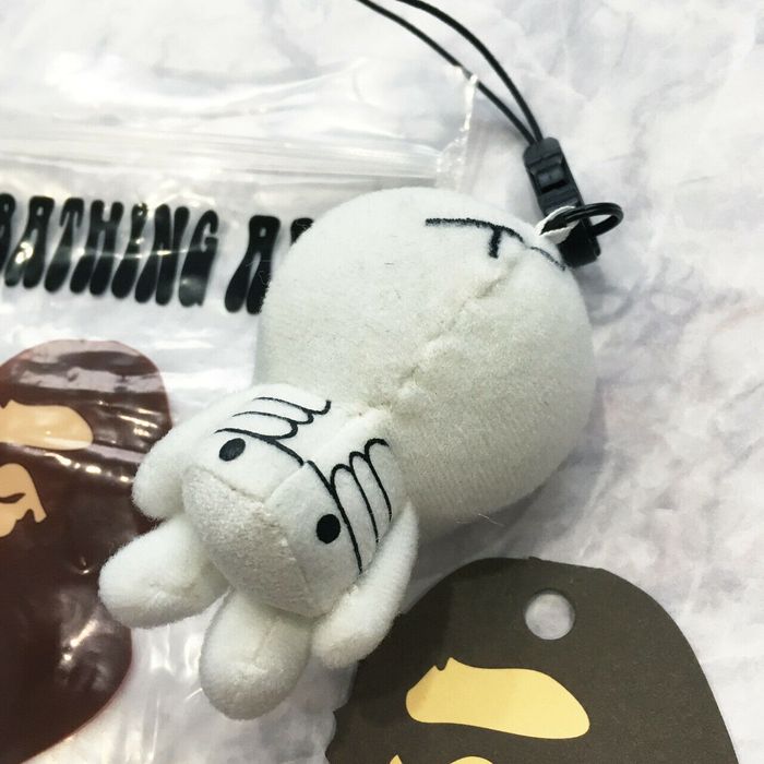 Bape AUTHENTIC A Bathing Ape Bape BONE Keychain Plush Doll | Grailed