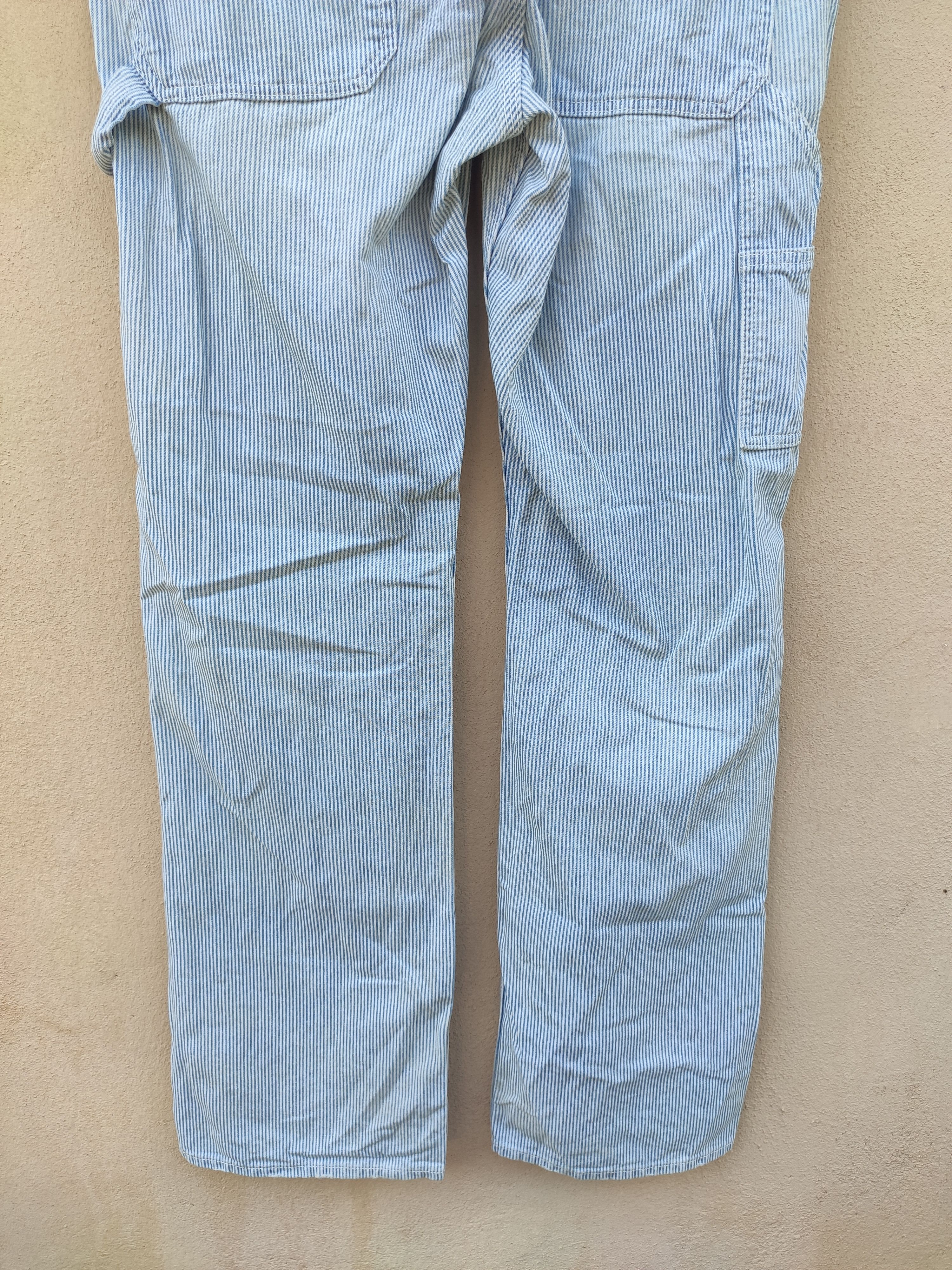 Japanese Brand Uniqlo hickory workwear pants Size US 35 - 6 Thumbnail