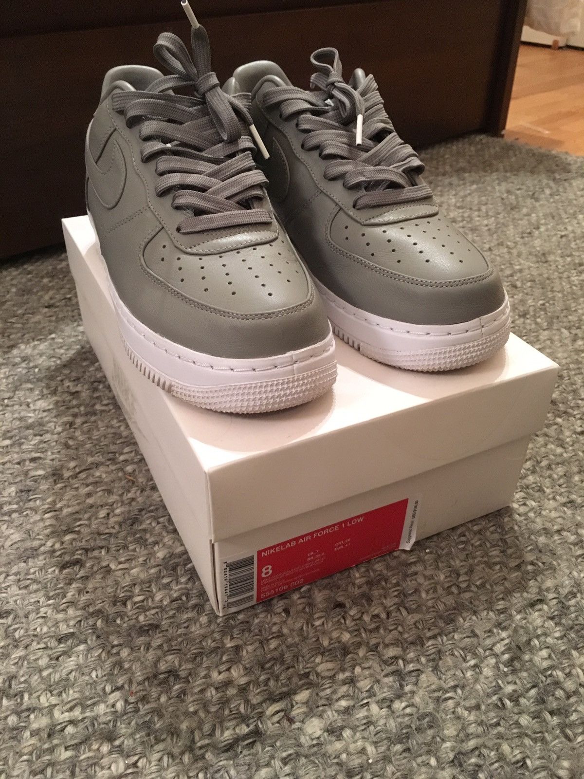 Nike Nike Lab AF1 grey Size US 8 / EU 41 - 1 Thumbnail