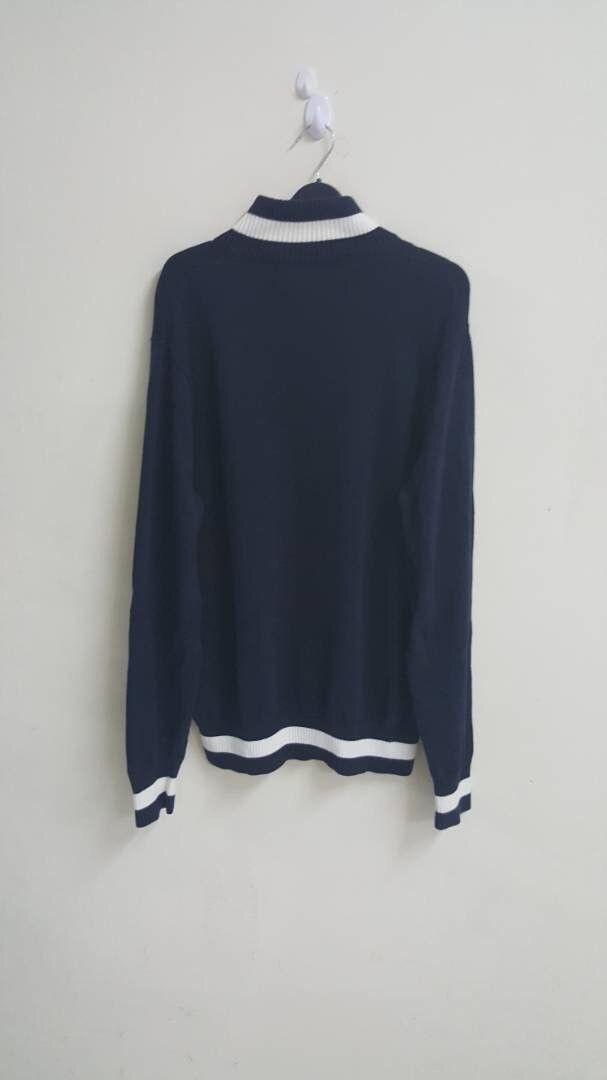 Tommy hilfiger Pullover Jumper Striped Big Logo Knitwear M