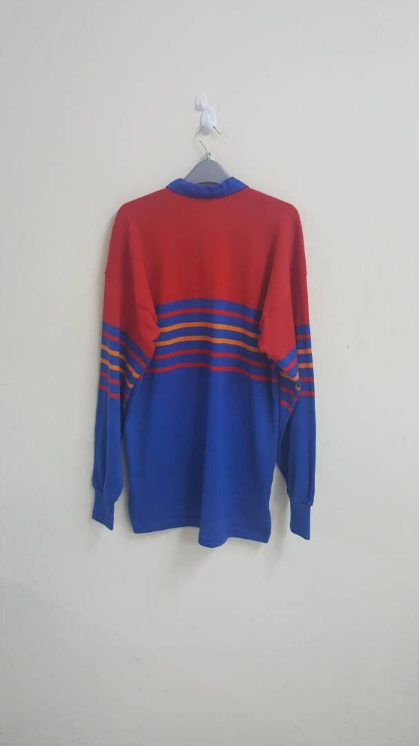 Mizuno Mizuno Rugby Shirt Striped Japan Vintage Polo Shirt large Size US L / EU 52-54 / 3 - 3 Thumbnail