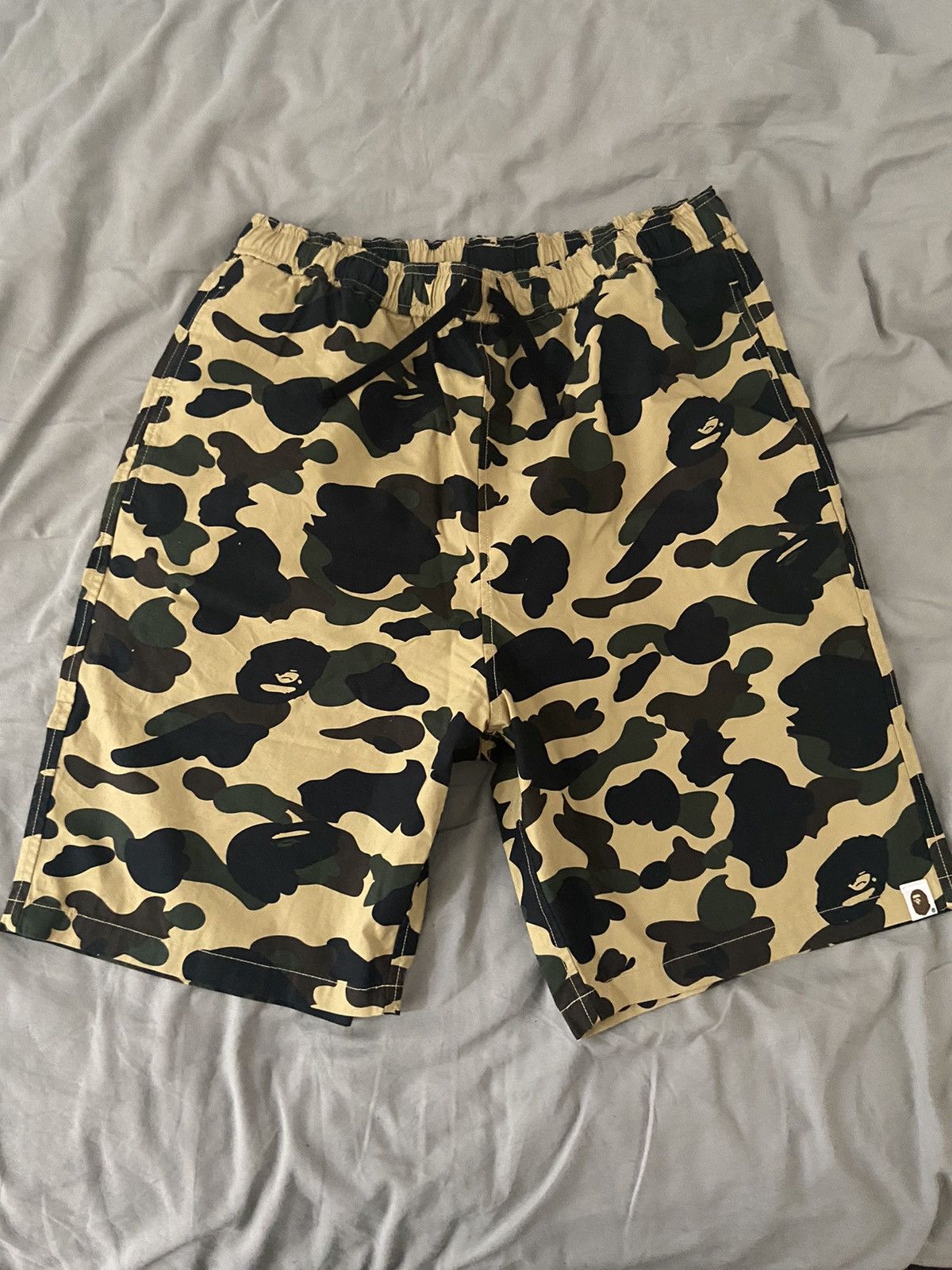 Bape Bape 1st Camo Drawstring shorts Size US 34 / EU 50 - 4 Thumbnail