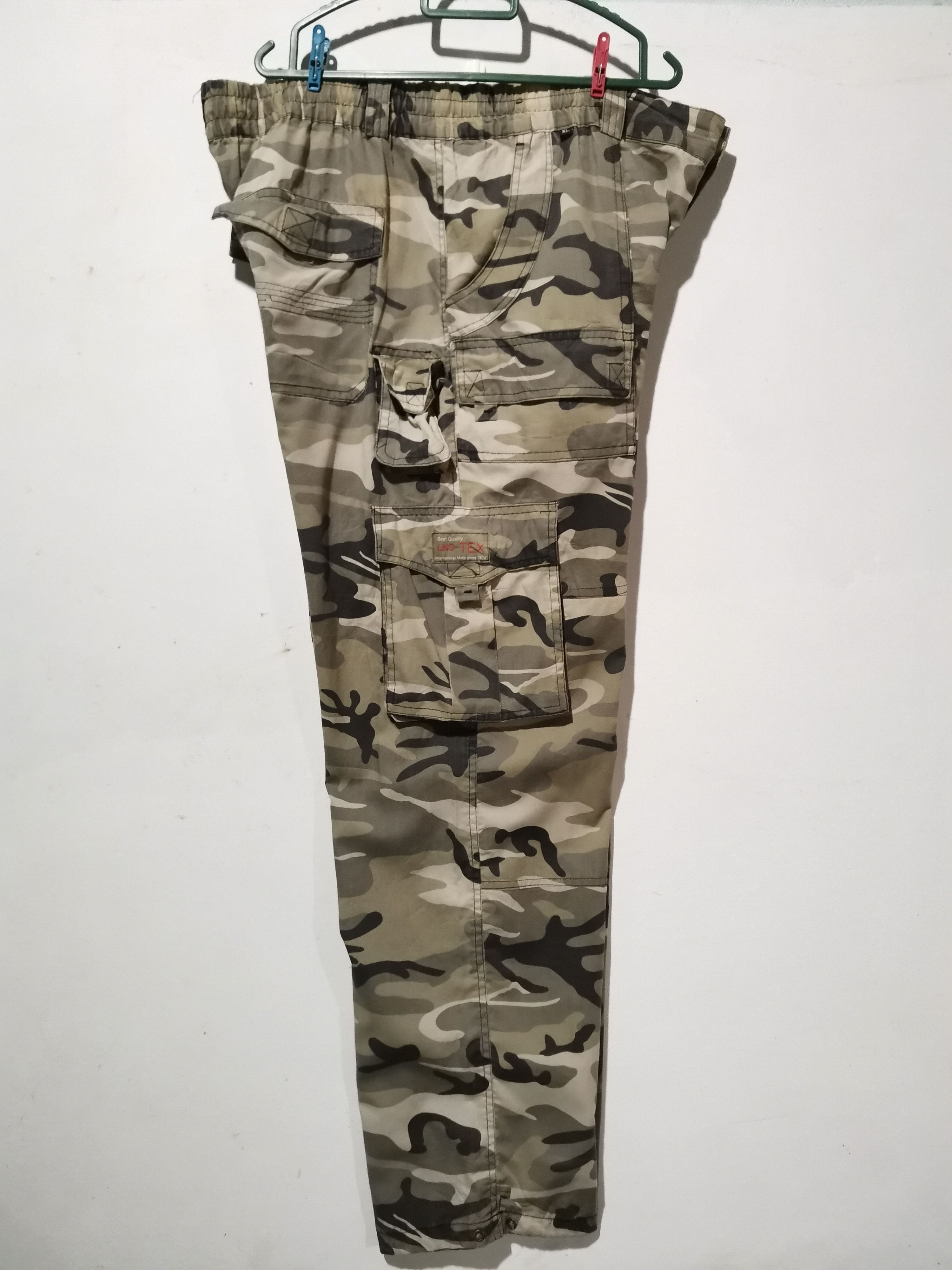 Japanese Brand × Vintage Vintage Tactical Multi Pocket Cargo Pants Size US 39 - 4 Thumbnail