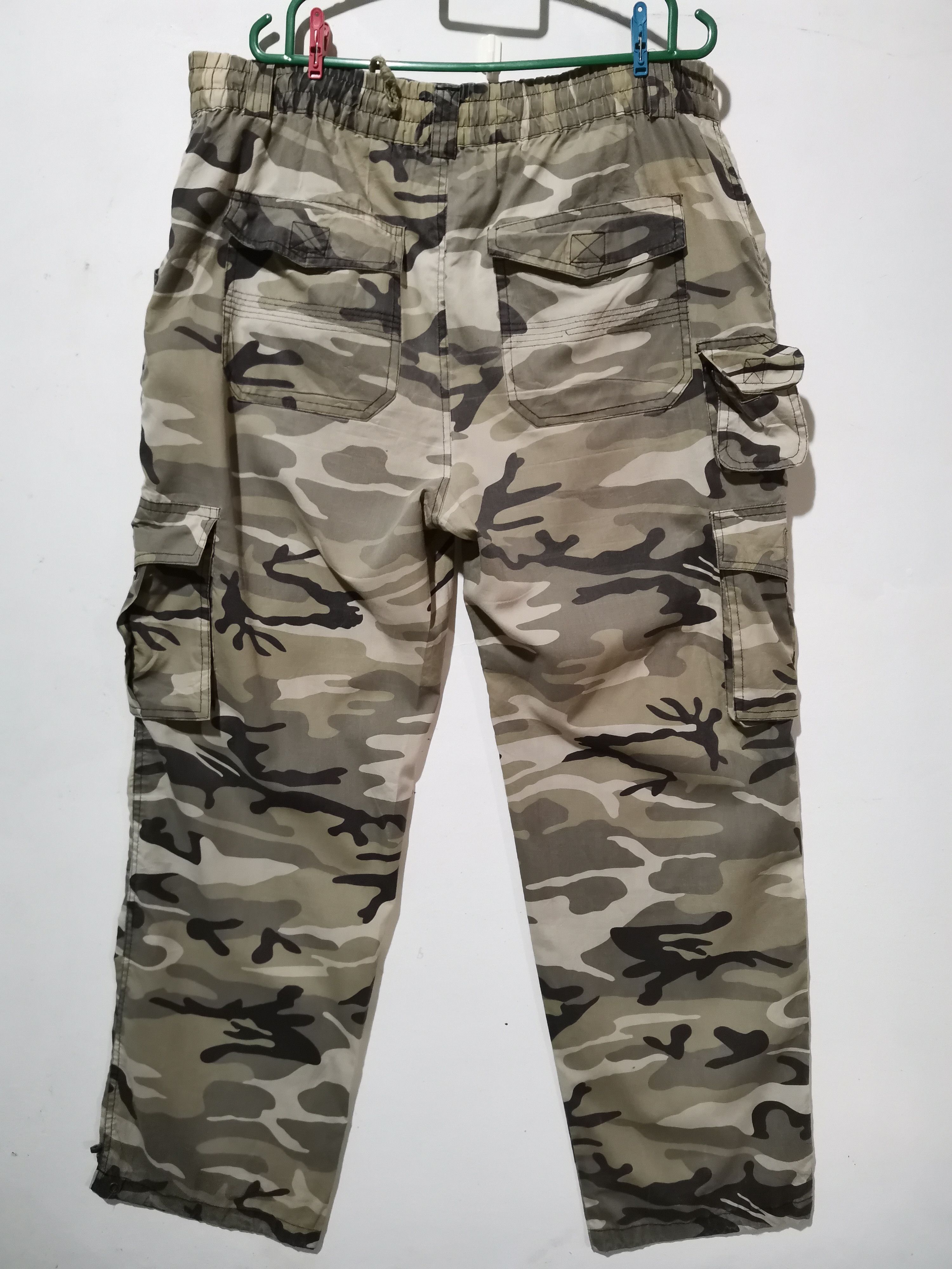 Japanese Brand × Vintage Vintage Tactical Multi Pocket Cargo Pants Size US 39 - 9 Thumbnail