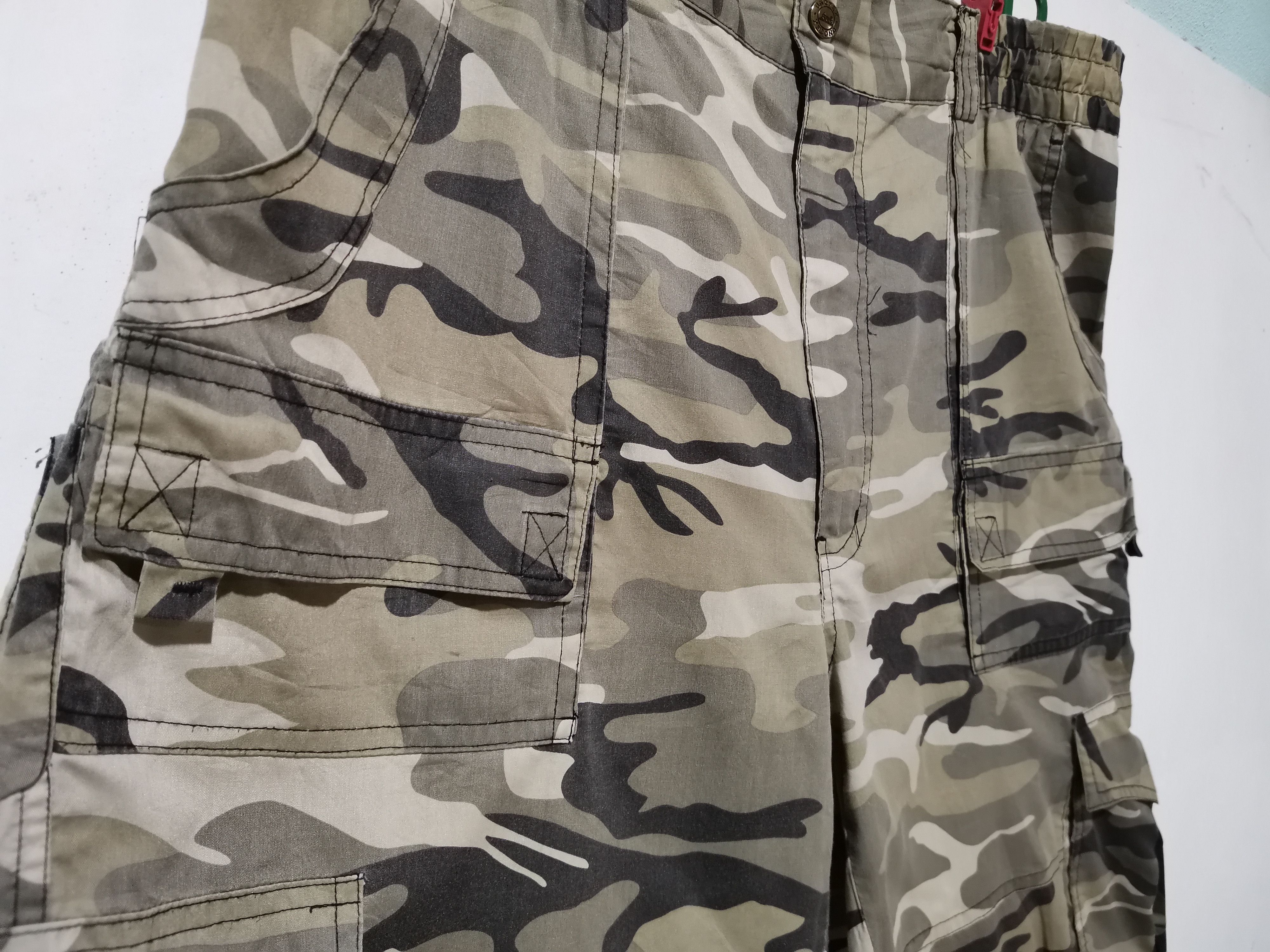 Japanese Brand × Vintage Vintage Tactical Multi Pocket Cargo Pants Size US 39 - 11 Thumbnail