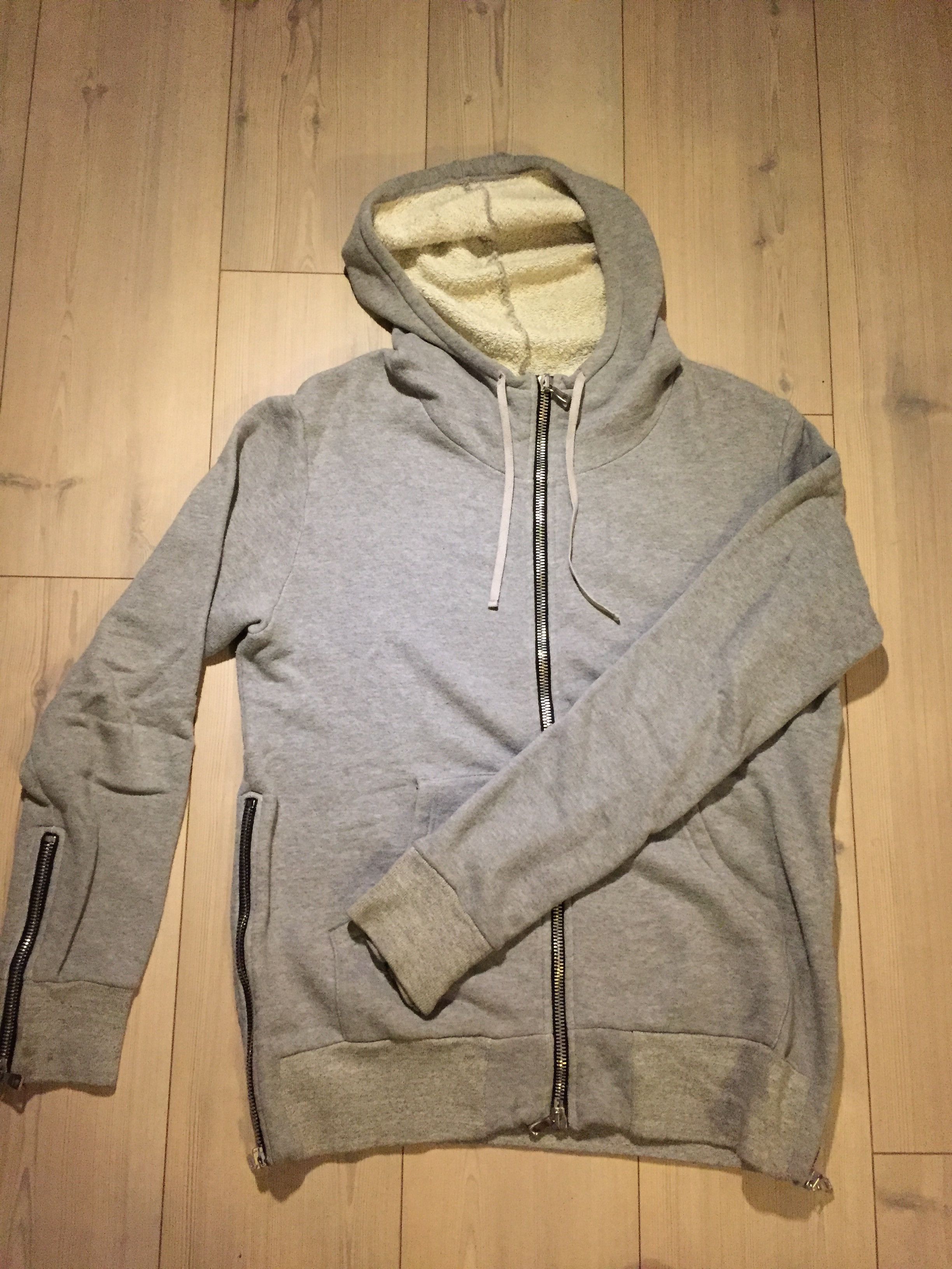 Balmain side zip hoodie hotsell