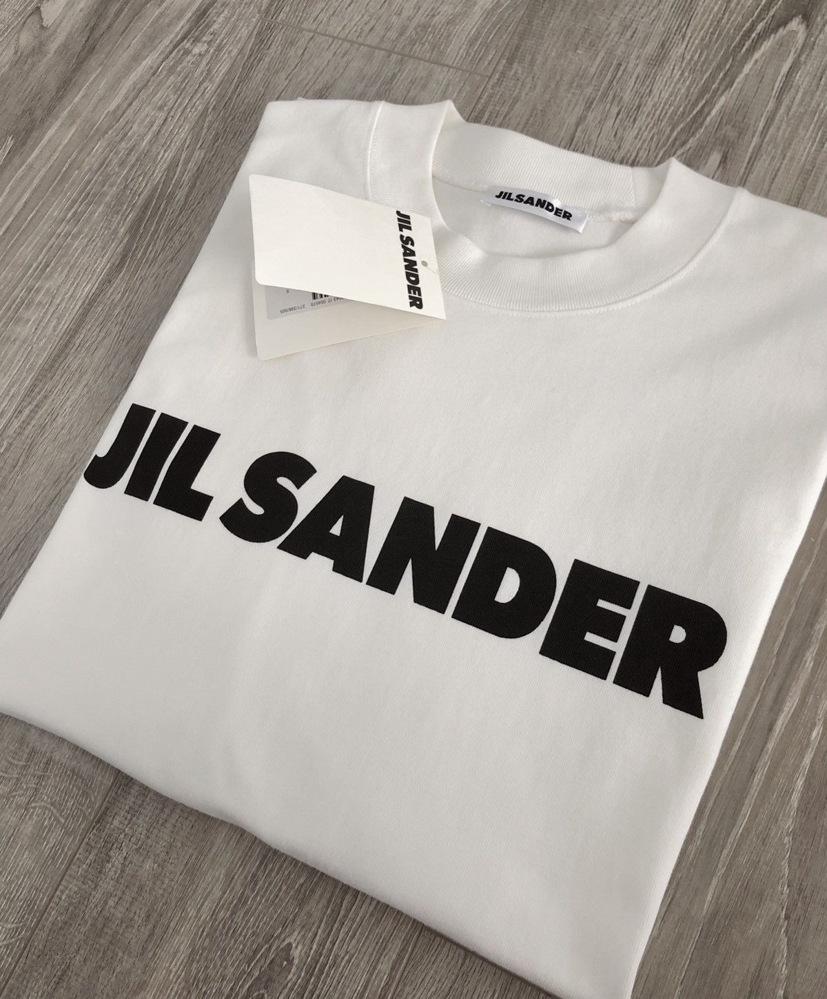 Jil Sander - Long-sleeved T-Shirt in Porcelain – Stoy