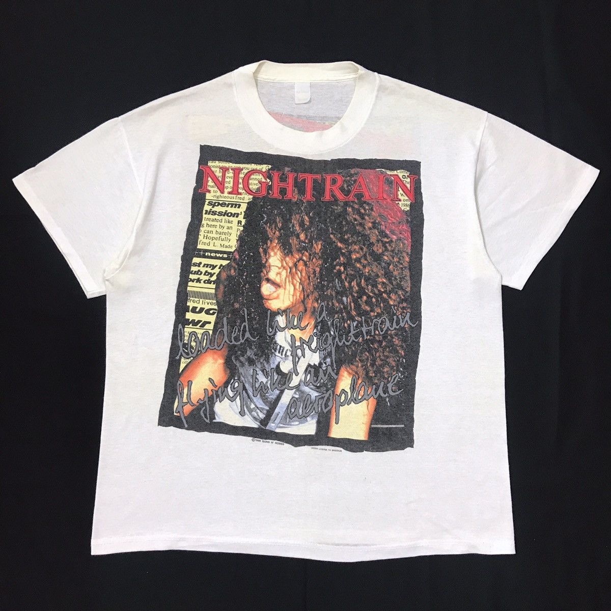 Band Tees × Brockum × Guns N Roses Vintage 1989 Gun & Roses 