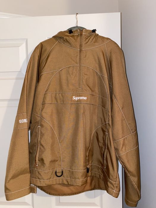 Supreme contrast cheap stitch anorak