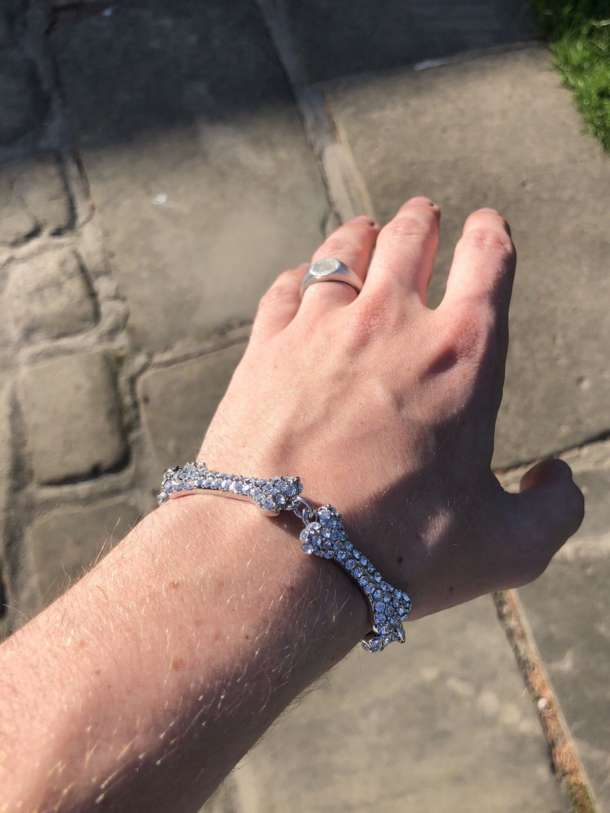 Vivienne westwood bone bracelet discount