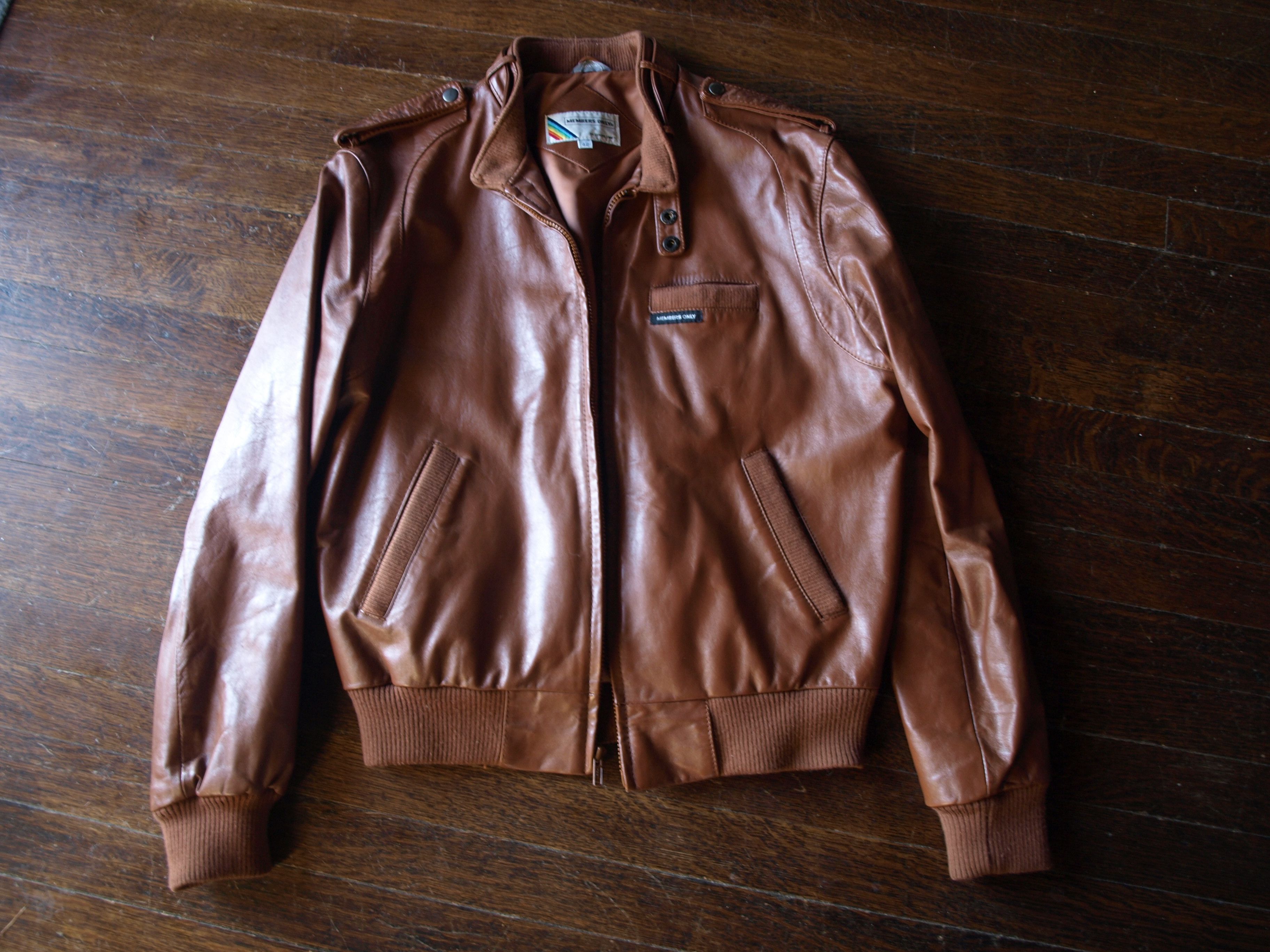Members Only Leather Jacket