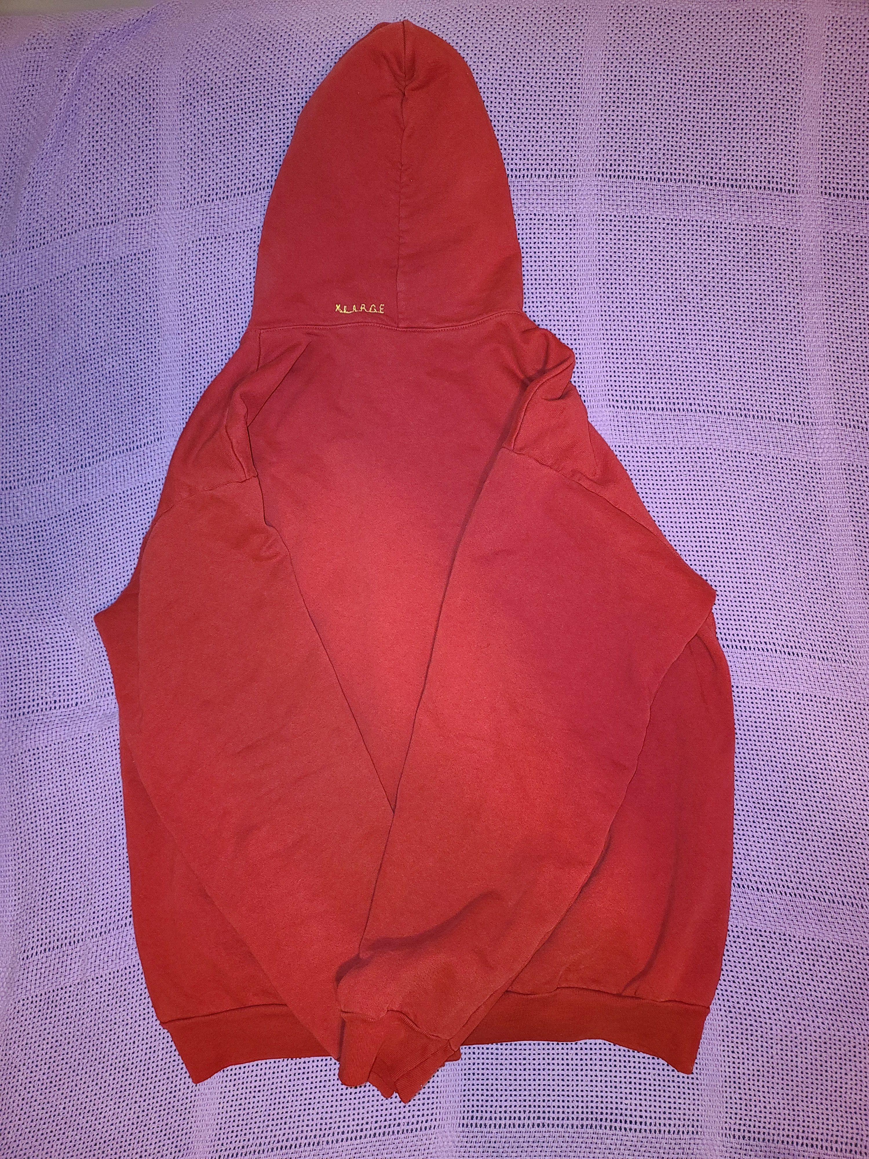 Cactus Plant Flea Market CPFM Born Again Hoodie(red) size XL Size US XL / EU 56 / 4 - 2 Thumbnail