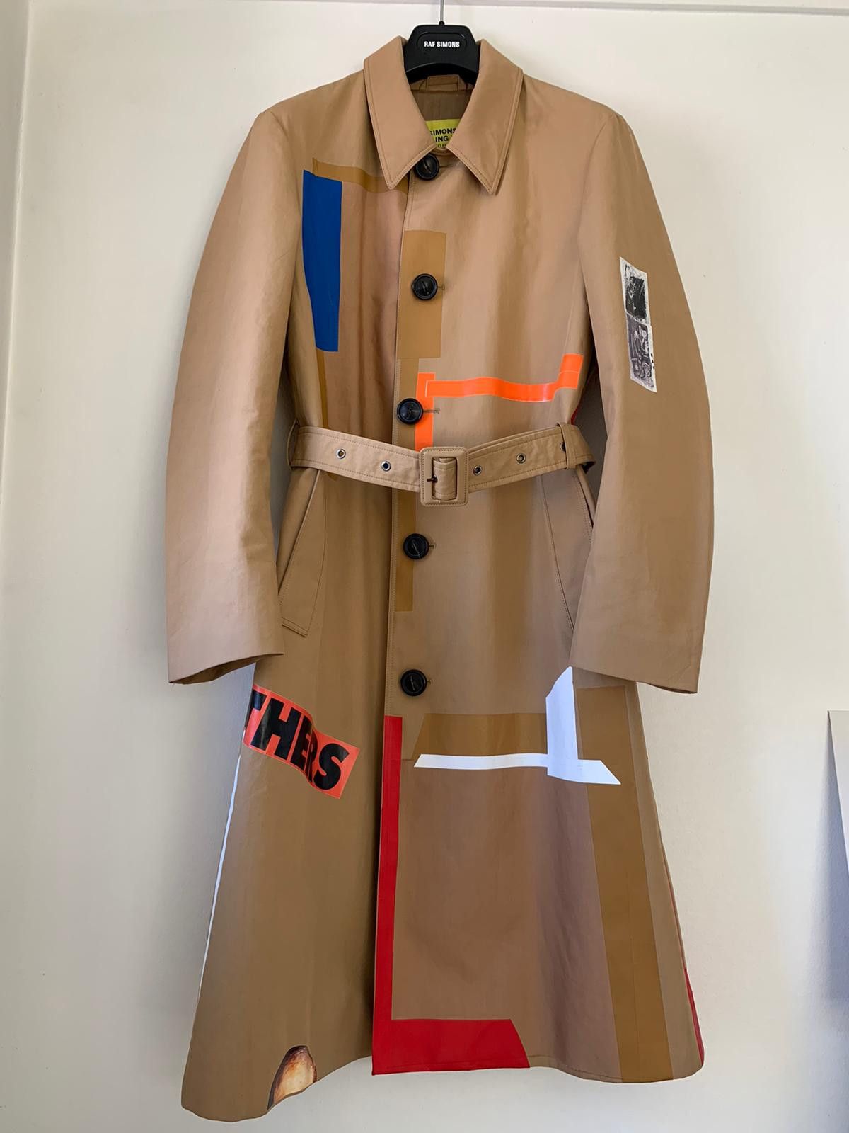 Raf Simons Raf Simons Sterling Ruby AW14 Limited Edition Trench Coat Grailed