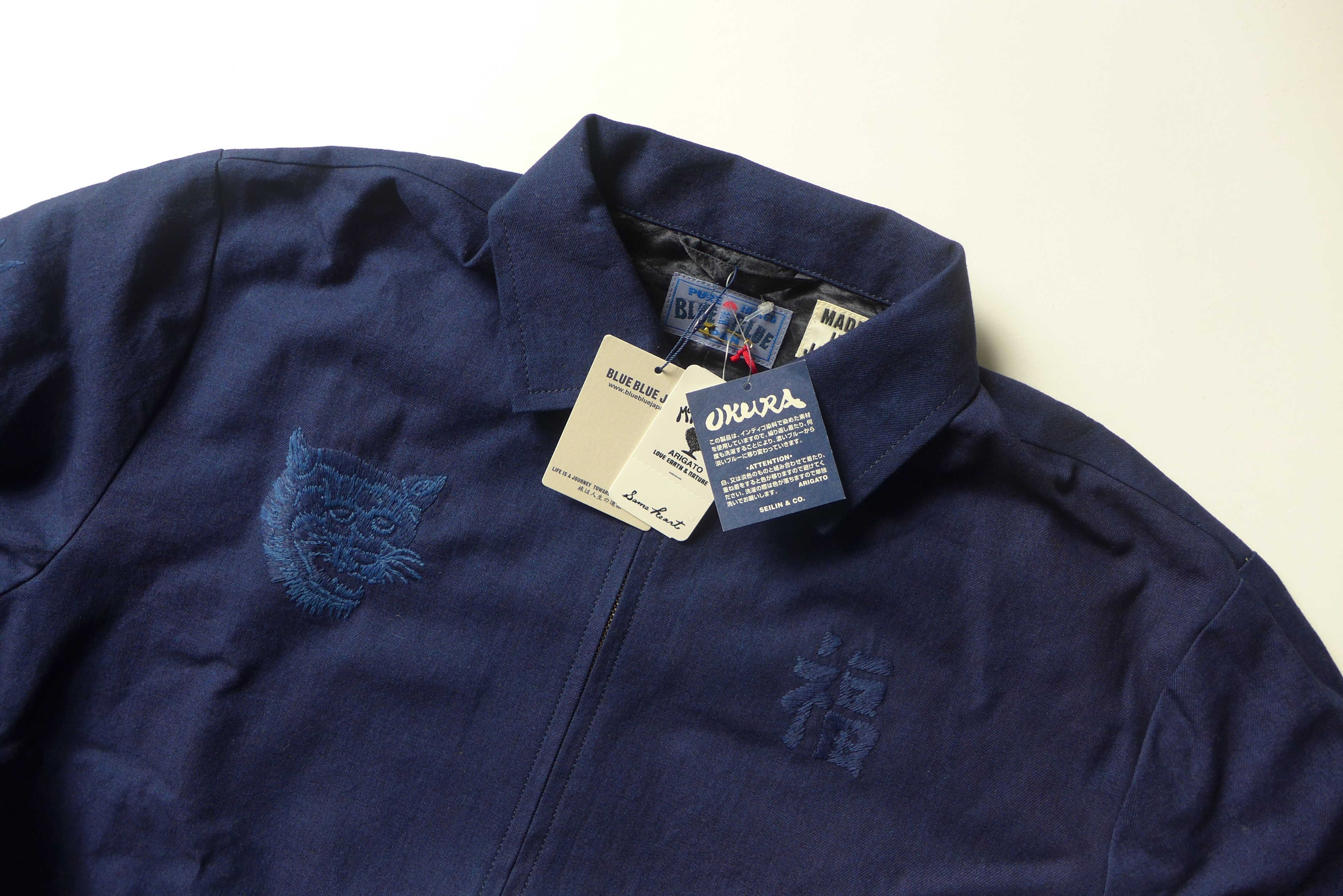 ジャケット・アウター BLUE SAKURA MOUNTAIN PARKA 1 INDIGO BLUE SAKURA MOUNTAIN PARKA 1 INDIGO