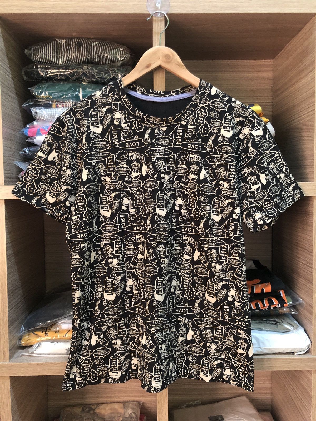 Cartoon Network Rare The Simpsons All Over Print Tshirts Size US M / EU 48-50 / 2 - 1 Thumbnail
