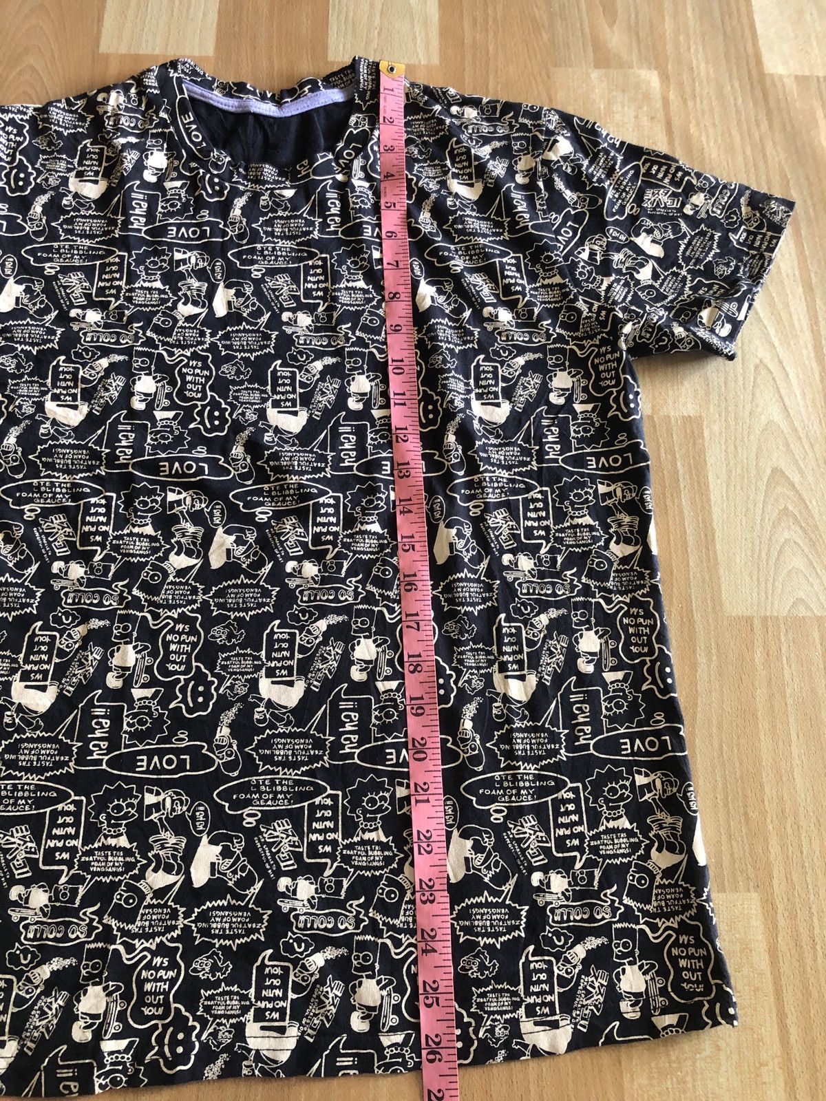 Cartoon Network Rare The Simpsons All Over Print Tshirts Size US M / EU 48-50 / 2 - 4 Thumbnail