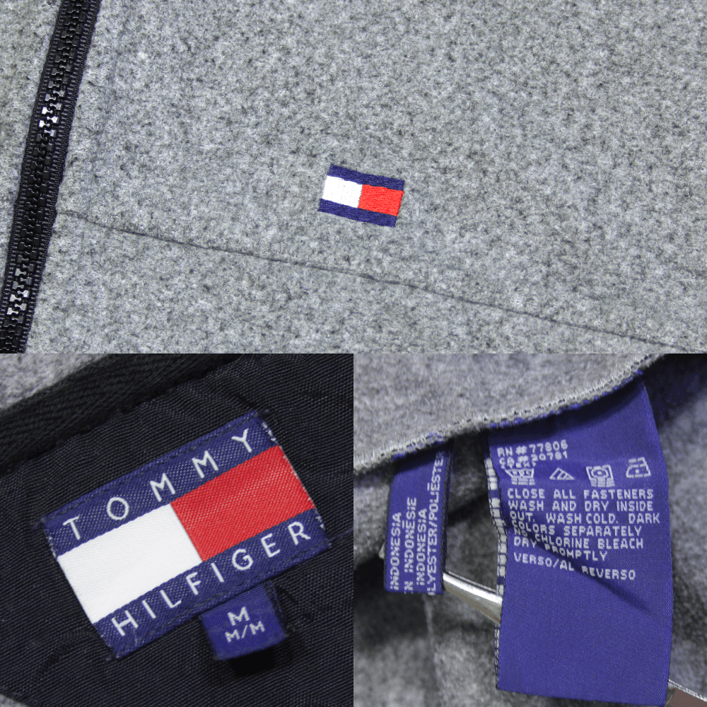 Tommy Hilfiger Vintage Logo Fleece Vest Size US M / EU 48-50 / 2 - 4 Thumbnail