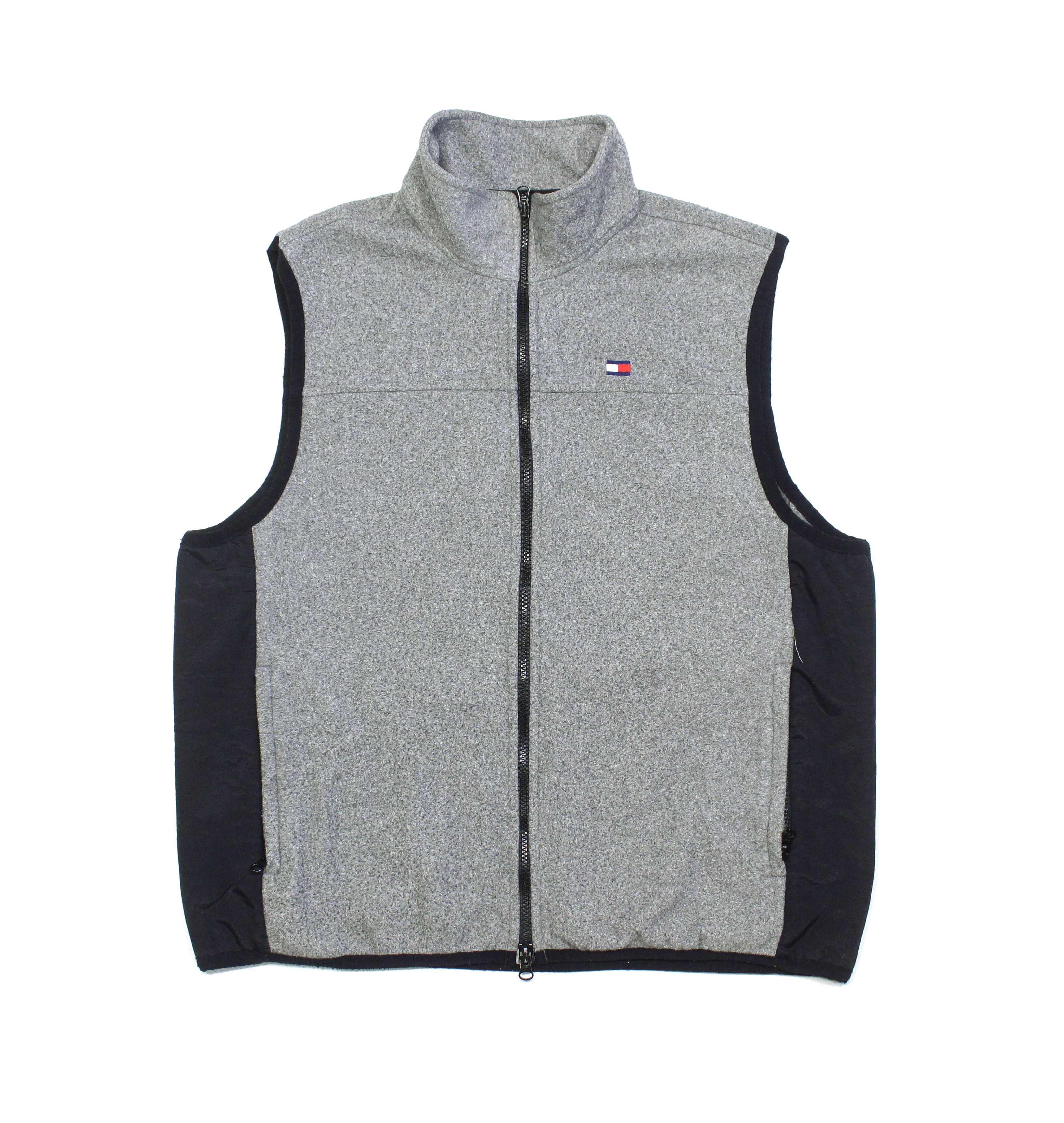 Tommy Hilfiger Vintage Logo Fleece Vest Size US M / EU 48-50 / 2 - 1 Thumbnail