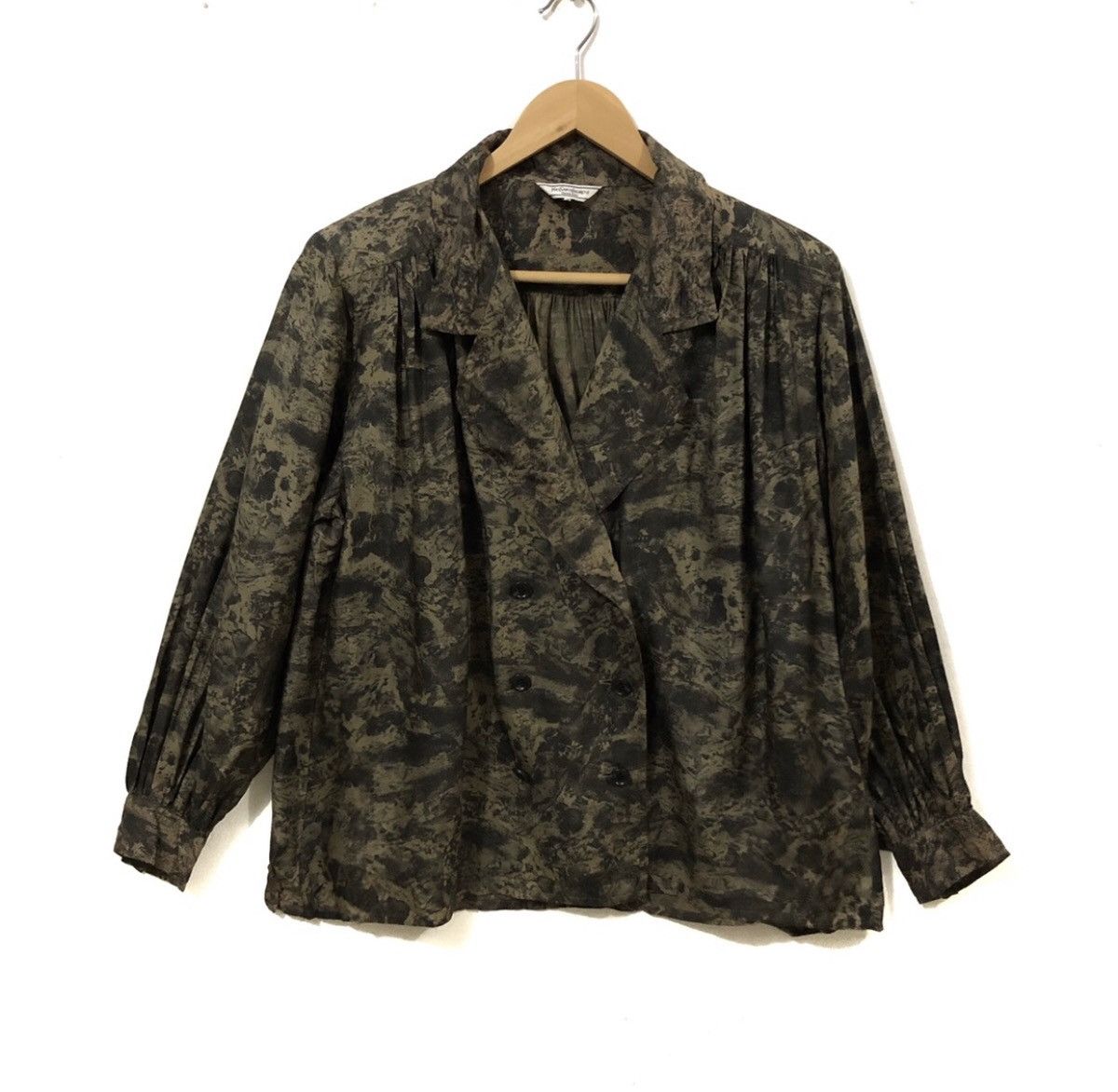 Yves Saint Laurent Yves Saint Laurent Double Breasted Soft Jacket Size M / US 6-8 / IT 42-44 - 1 Thumbnail
