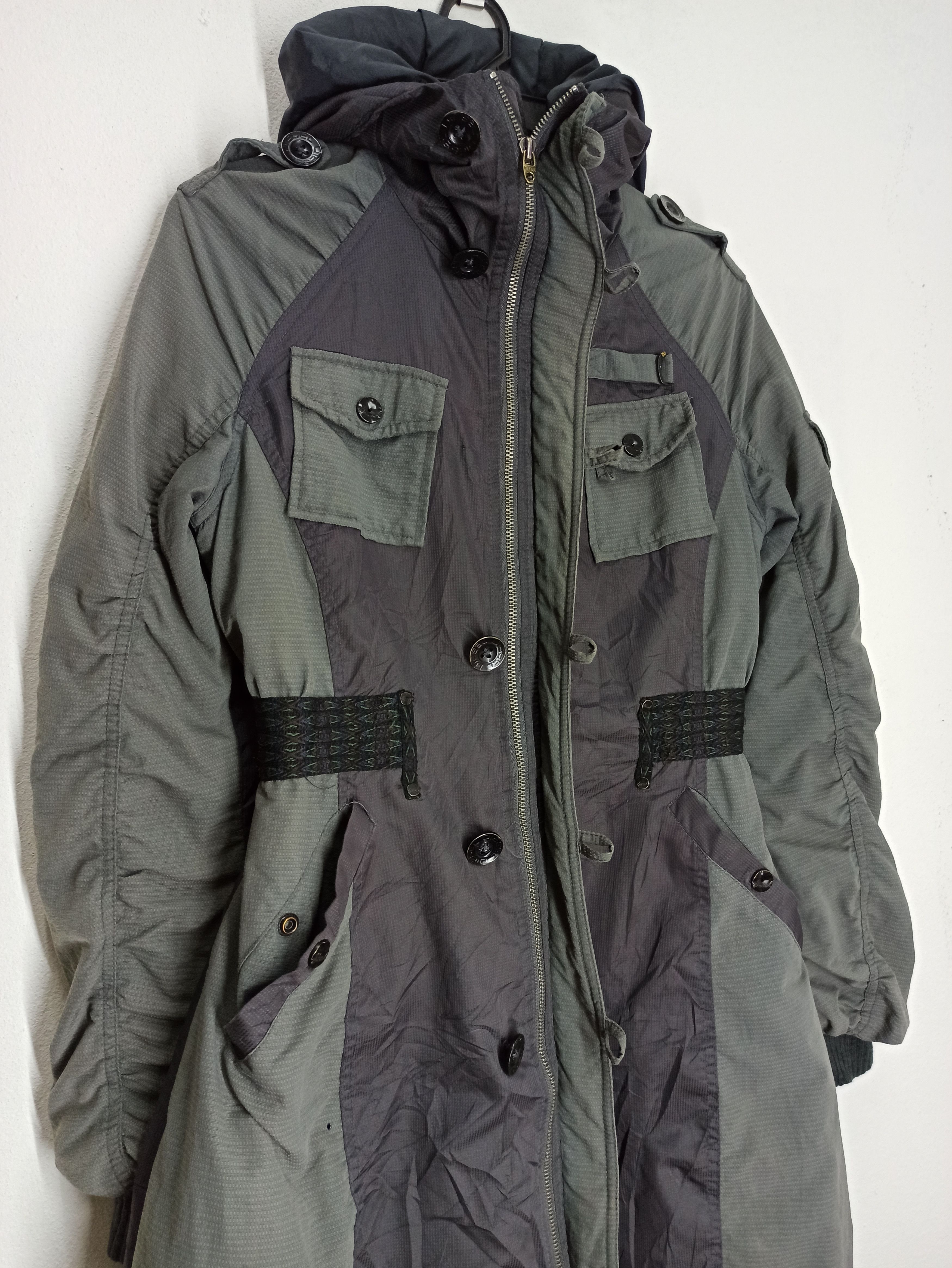 Diesel Diesel Outdoor Multi Pocket Parka Size US XS / EU 42 / 0 - 4 Thumbnail