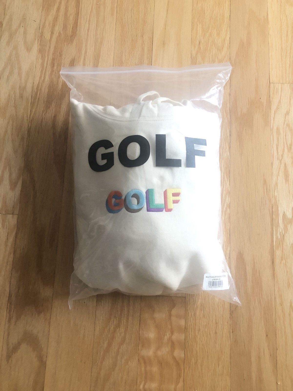 Golf Wang Multi Color 3D Golf Hoodie in Cream Size Large Size US L / EU 52-54 / 3 - 6 Preview