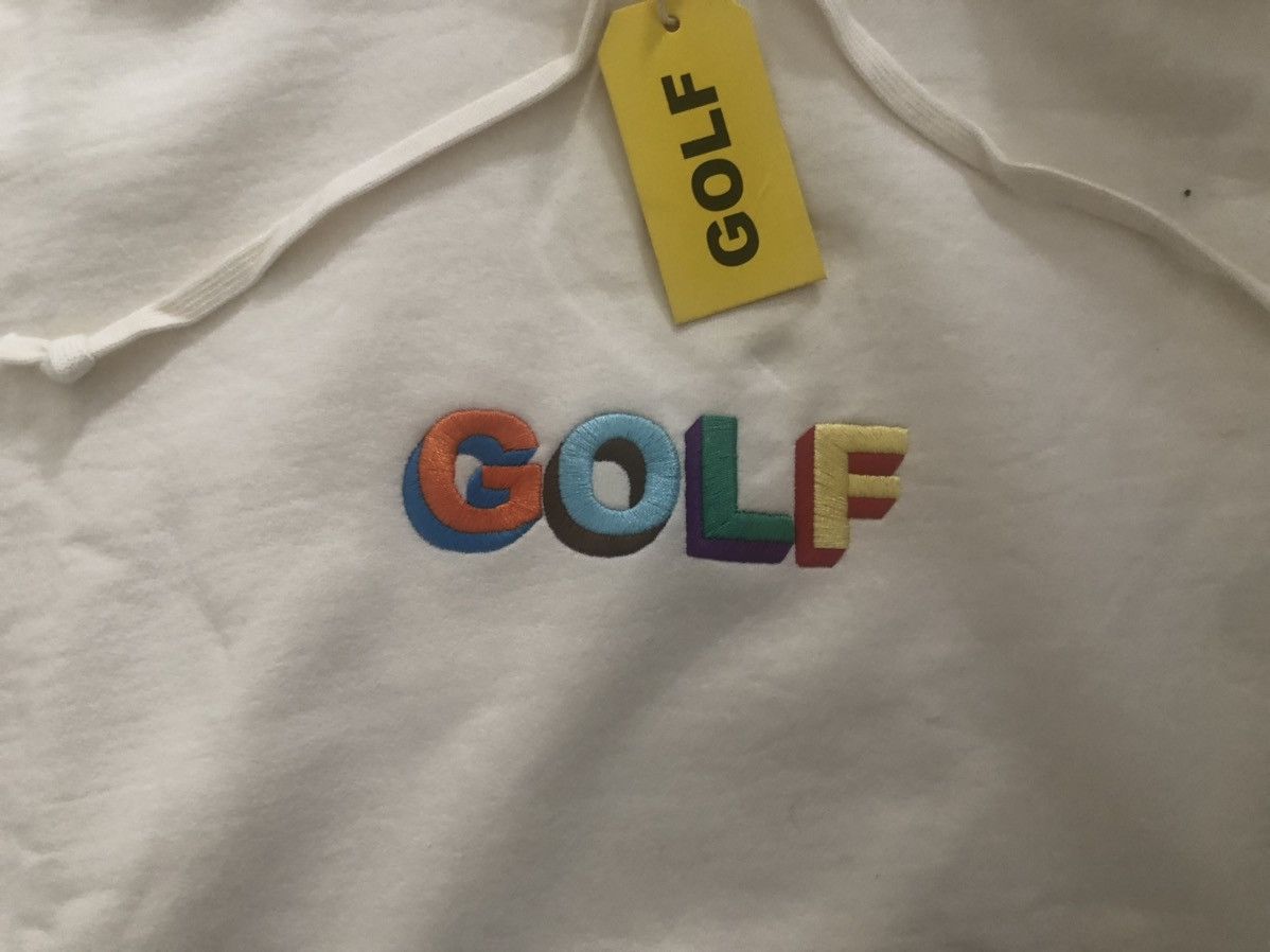 Golf Wang Multi Color 3D Golf Hoodie in Cream Size Large Size US L / EU 52-54 / 3 - 3 Thumbnail