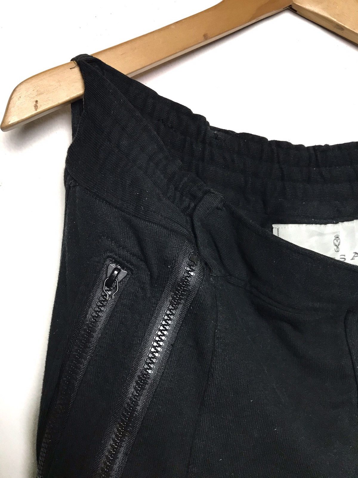Japanese Brand Ossa Mondo Full zip Black Pants Size US 33 - 9 Thumbnail