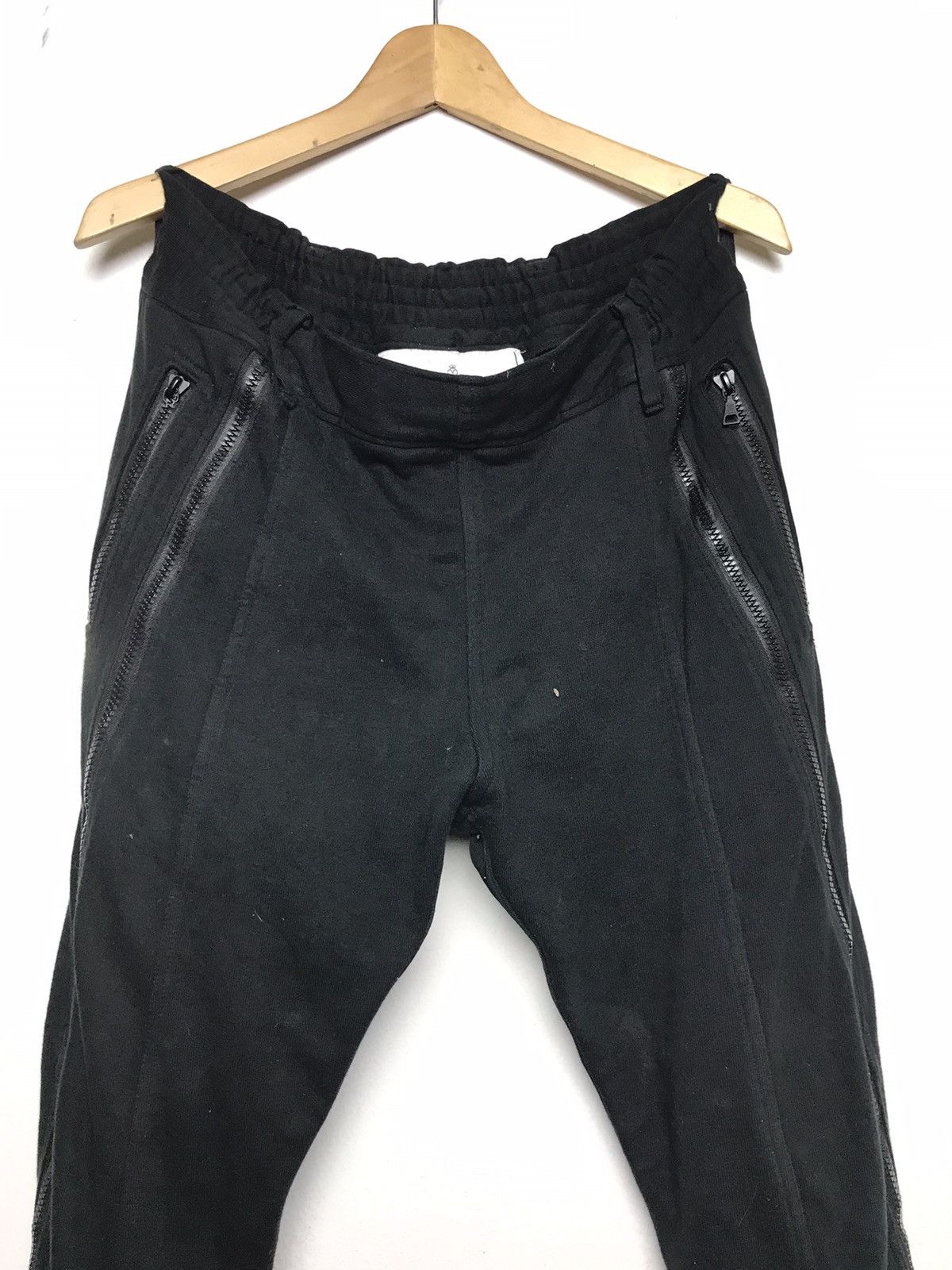 Japanese Brand Ossa Mondo Full zip Black Pants Size US 33 - 3 Thumbnail