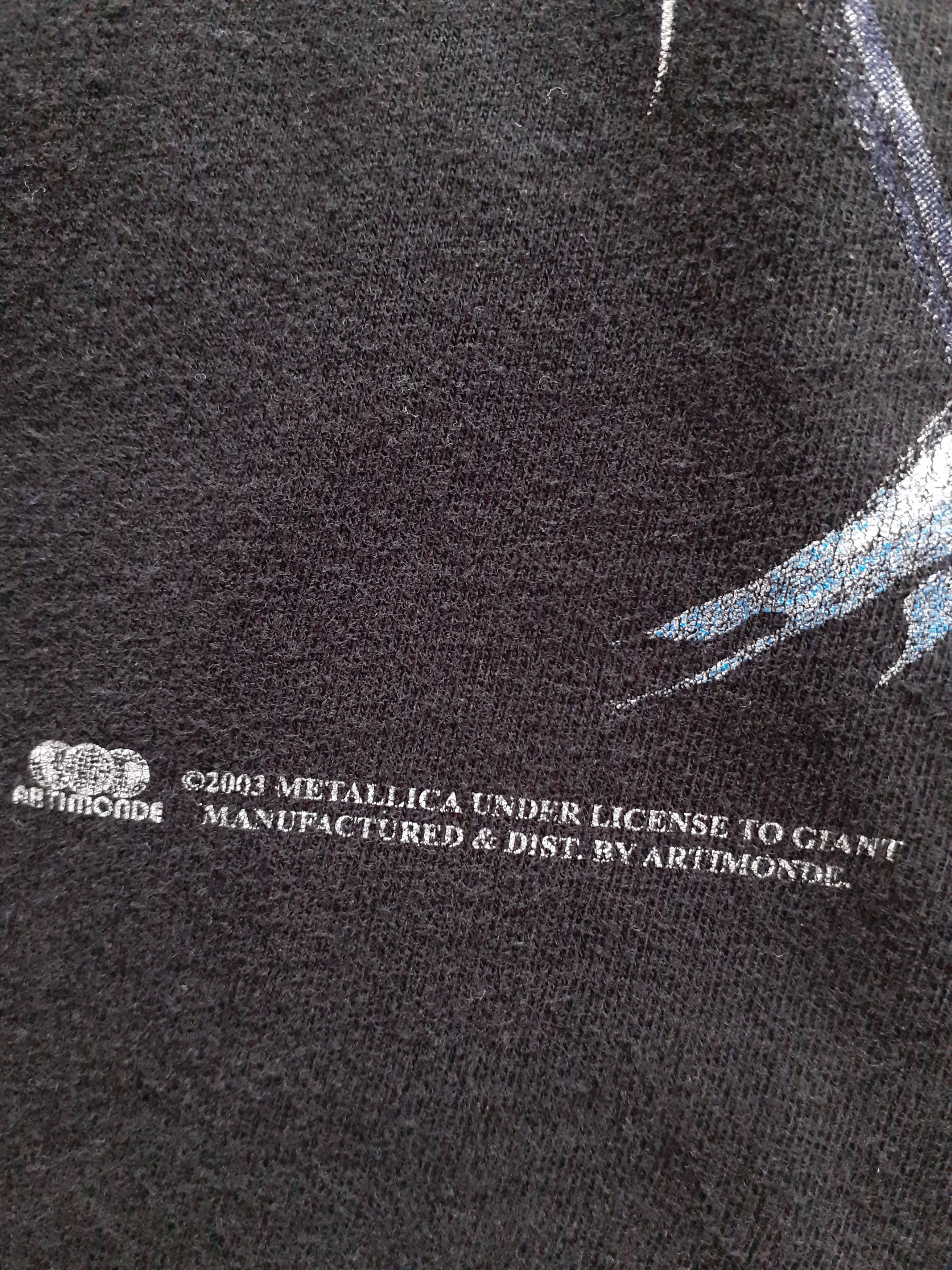 Band Tees × Vintage vintage metallica their money tips her scales again Size US L / EU 52-54 / 3 - 9 Thumbnail