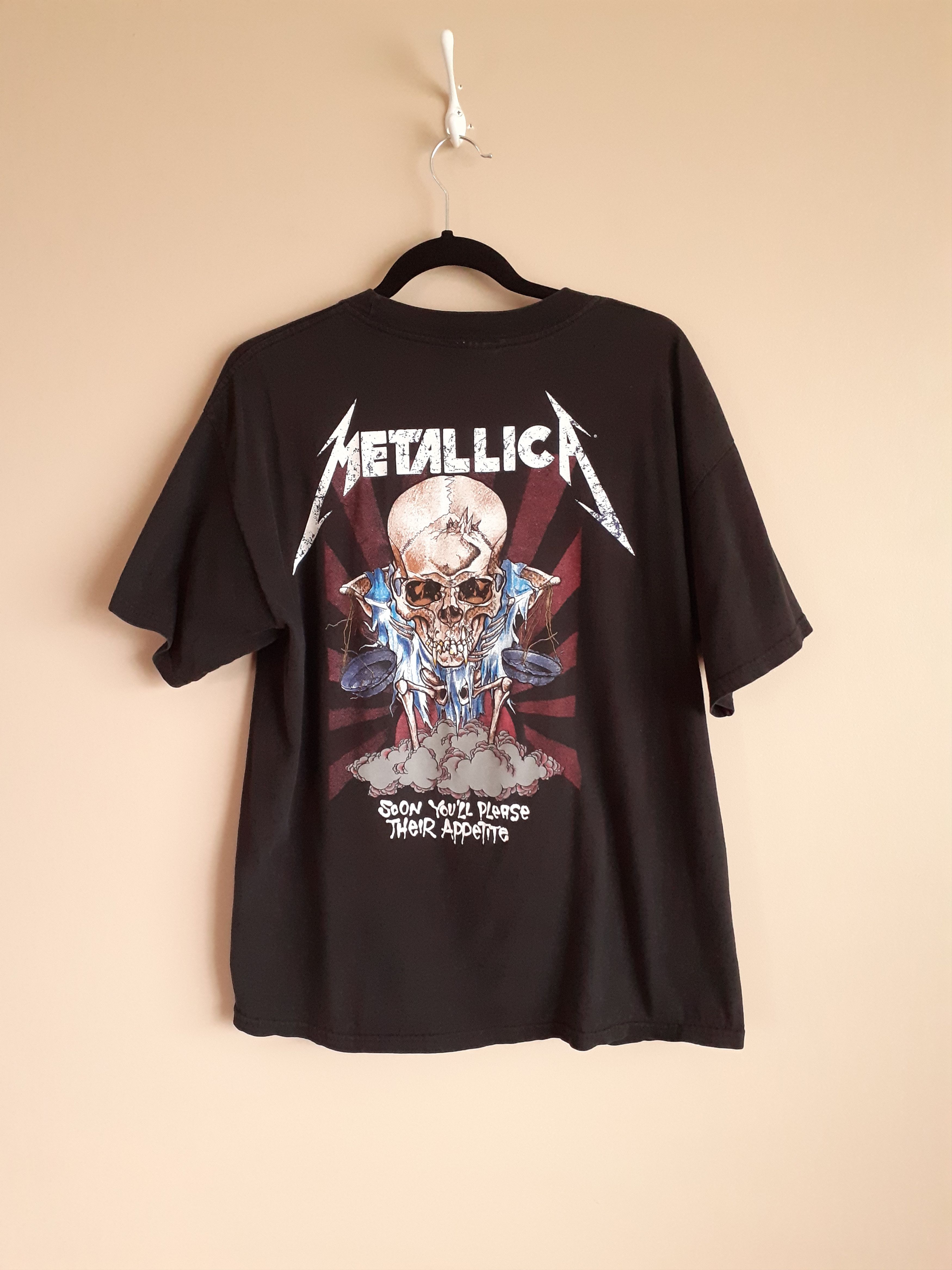 Band Tees × Vintage vintage metallica their money tips her scales again Size US L / EU 52-54 / 3 - 5 Thumbnail