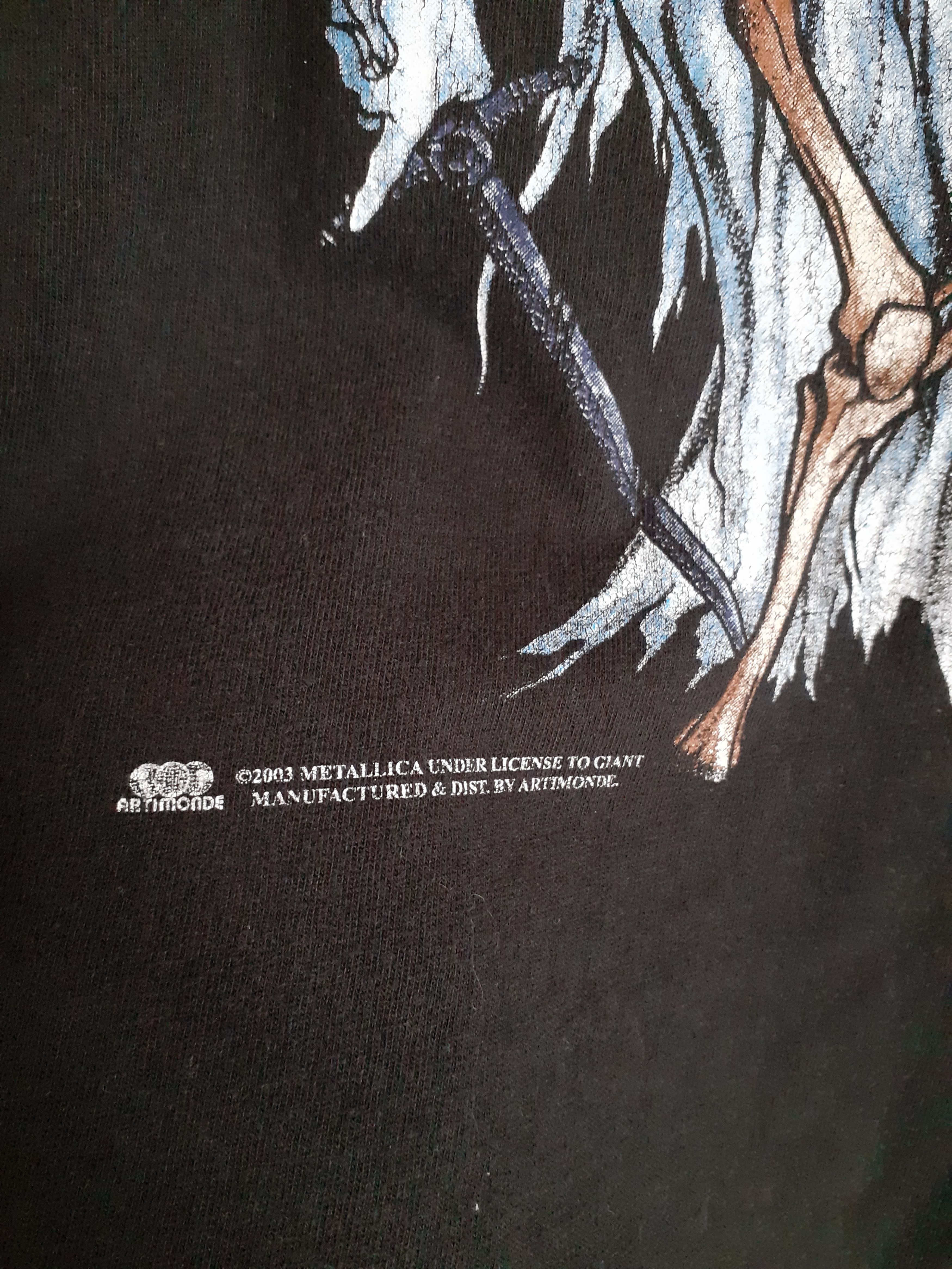 Band Tees × Vintage vintage metallica their money tips her scales again Size US L / EU 52-54 / 3 - 3 Thumbnail