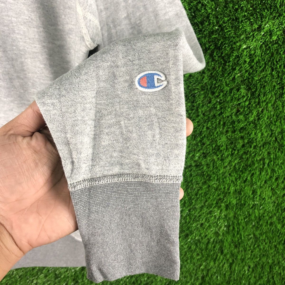 Champion × Vintage Vintage Champion Plain Sweatshirt Size US L / EU 52-54 / 3 - 3 Thumbnail