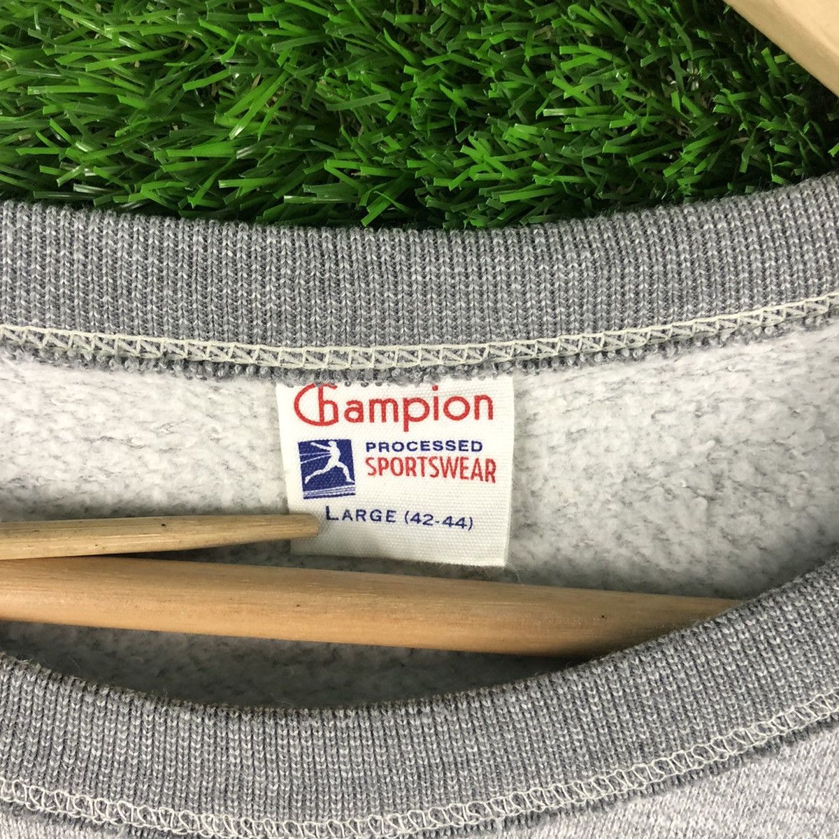 Champion × Vintage Vintage Champion Plain Sweatshirt Size US L / EU 52-54 / 3 - 5 Thumbnail