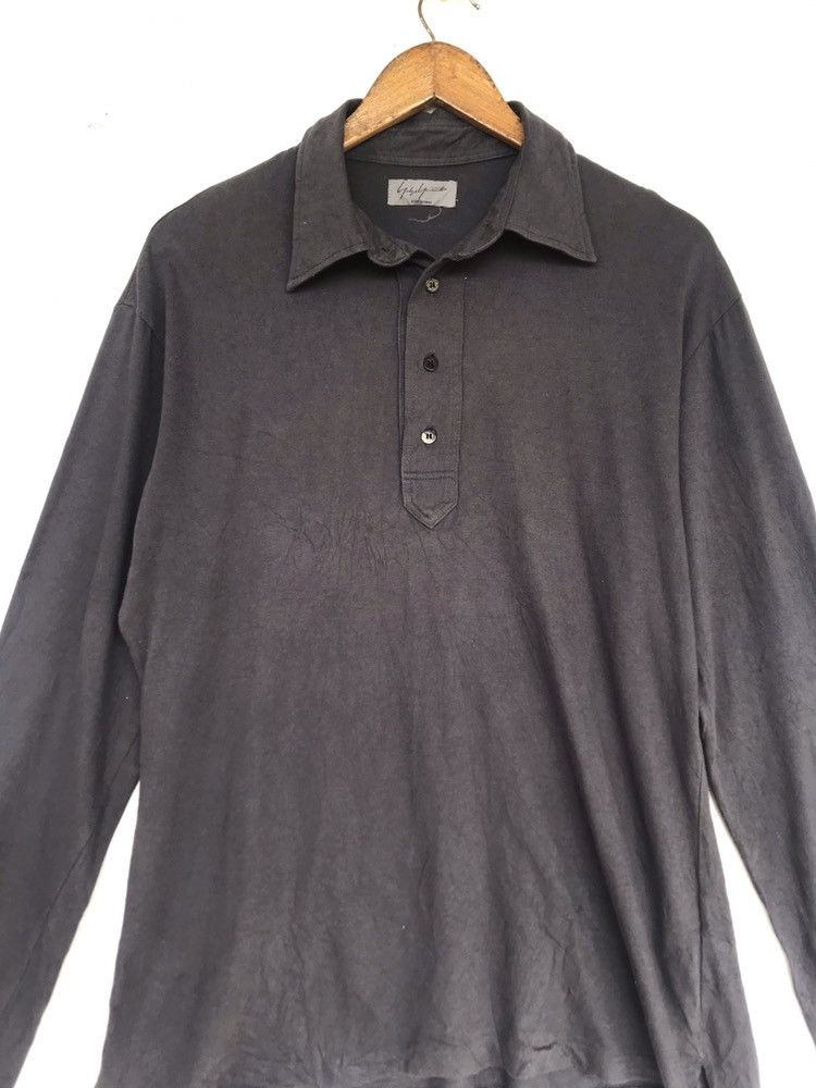 Yohji Yamamoto Vintage longsleeve Pour Homme AW 1996/97 Size US M / EU 48-50 / 2 - 2 Thumbnail