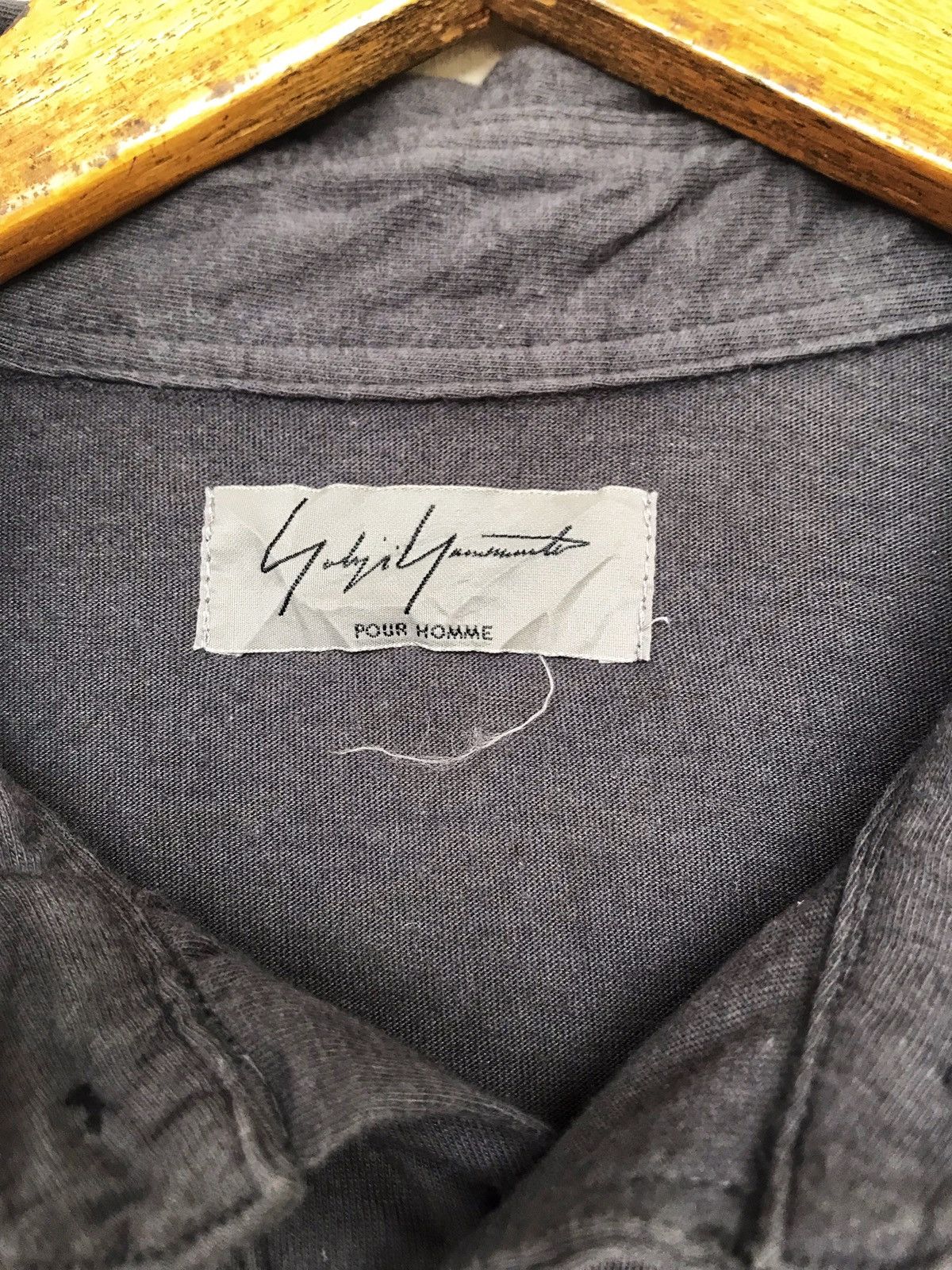 Yohji Yamamoto Vintage longsleeve Pour Homme AW 1996/97 Size US M / EU 48-50 / 2 - 8 Thumbnail