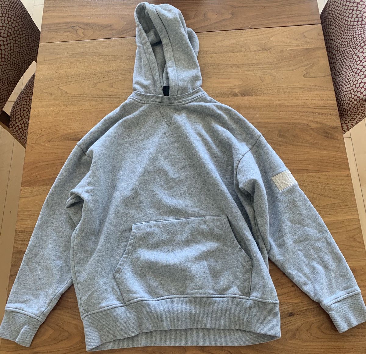 Kith Team Williams Hoodie Heather Grey Size S newest Small