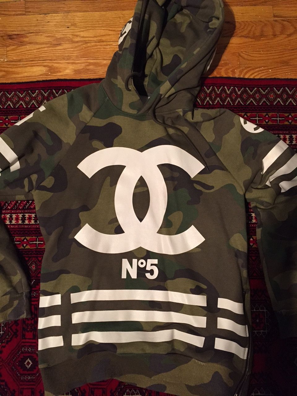 Chanel no 5 hoodie best sale