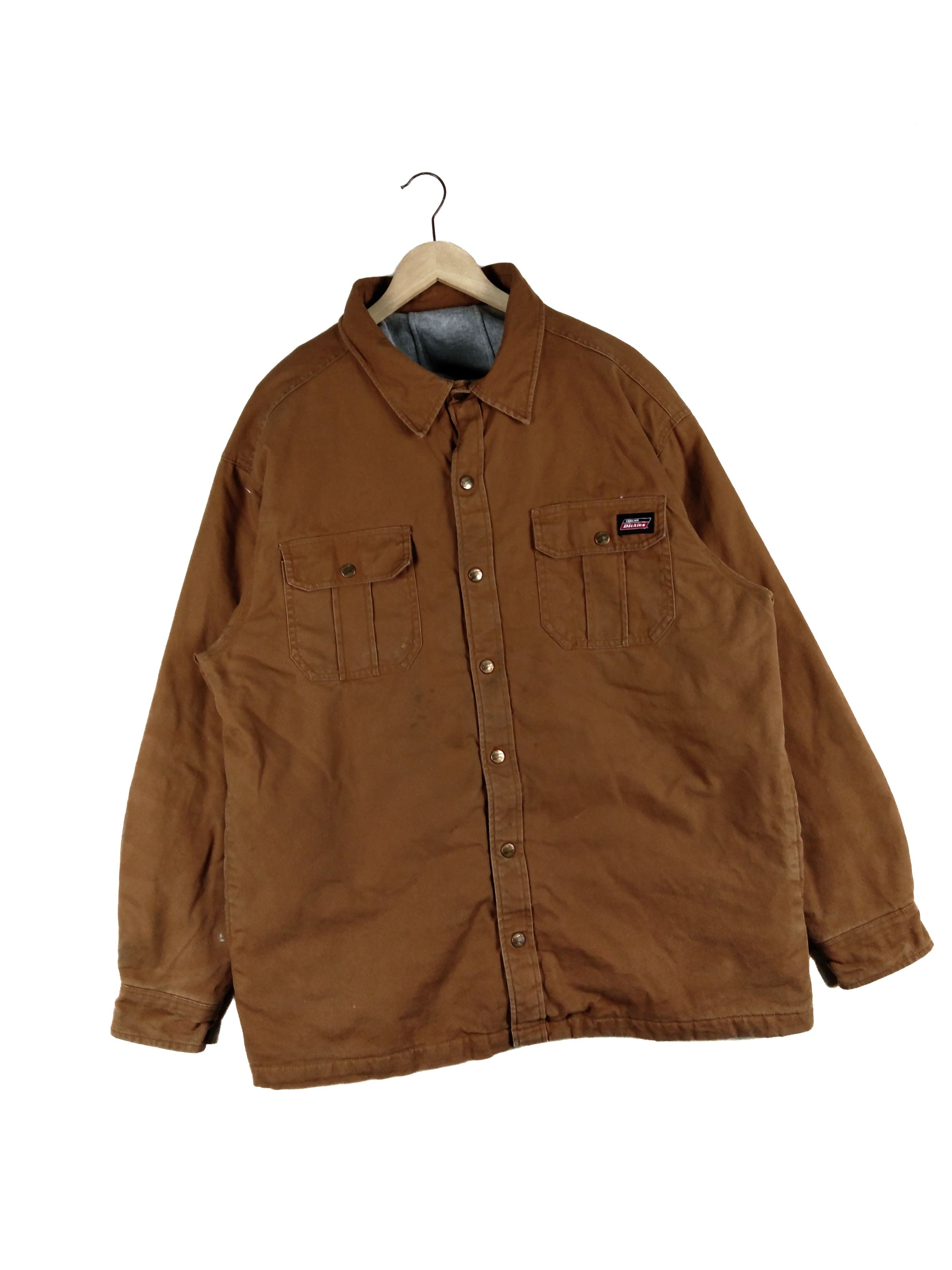 Dickies × Vintage 💥RARE💥VINTAGE DICKIES WORK JACKET WITH HOODIE Size US XL / EU 56 / 4 - 3 Thumbnail