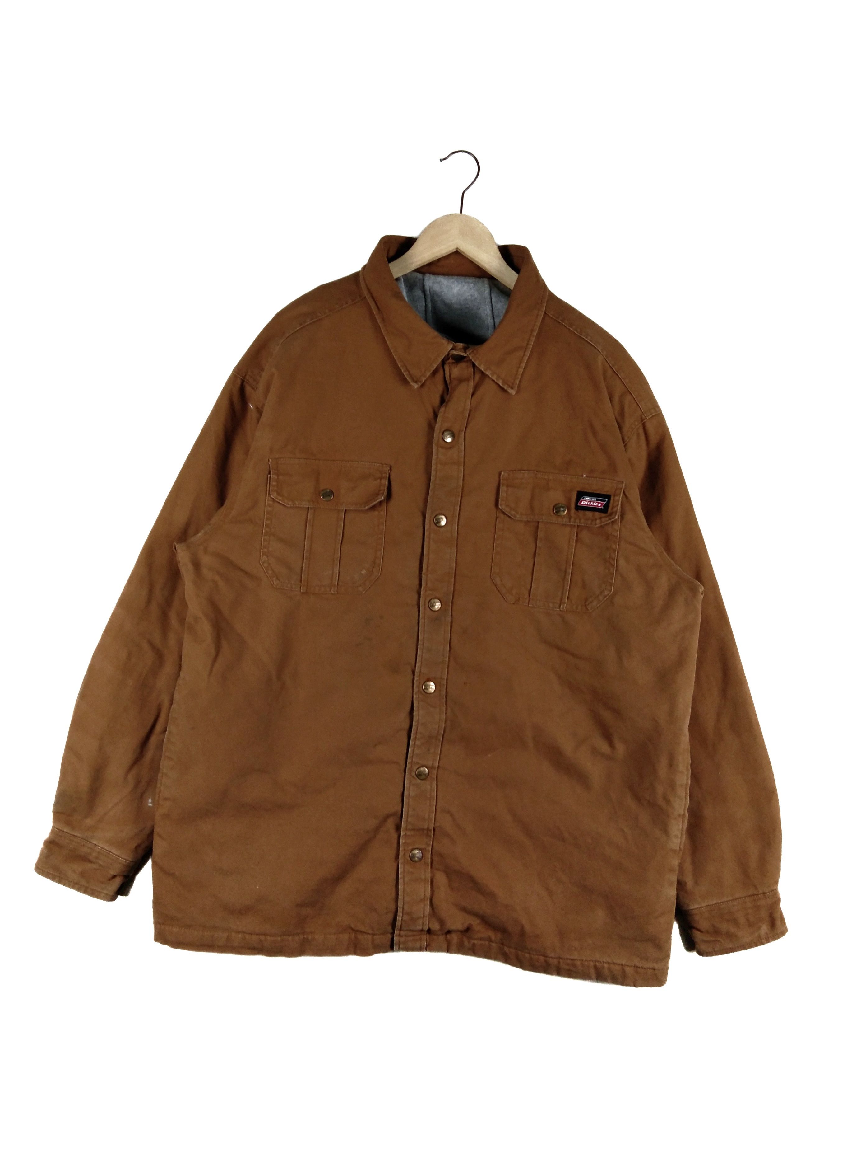 Dickies × Vintage 💥RARE💥VINTAGE DICKIES WORK JACKET WITH HOODIE Size US XL / EU 56 / 4 - 2 Thumbnail