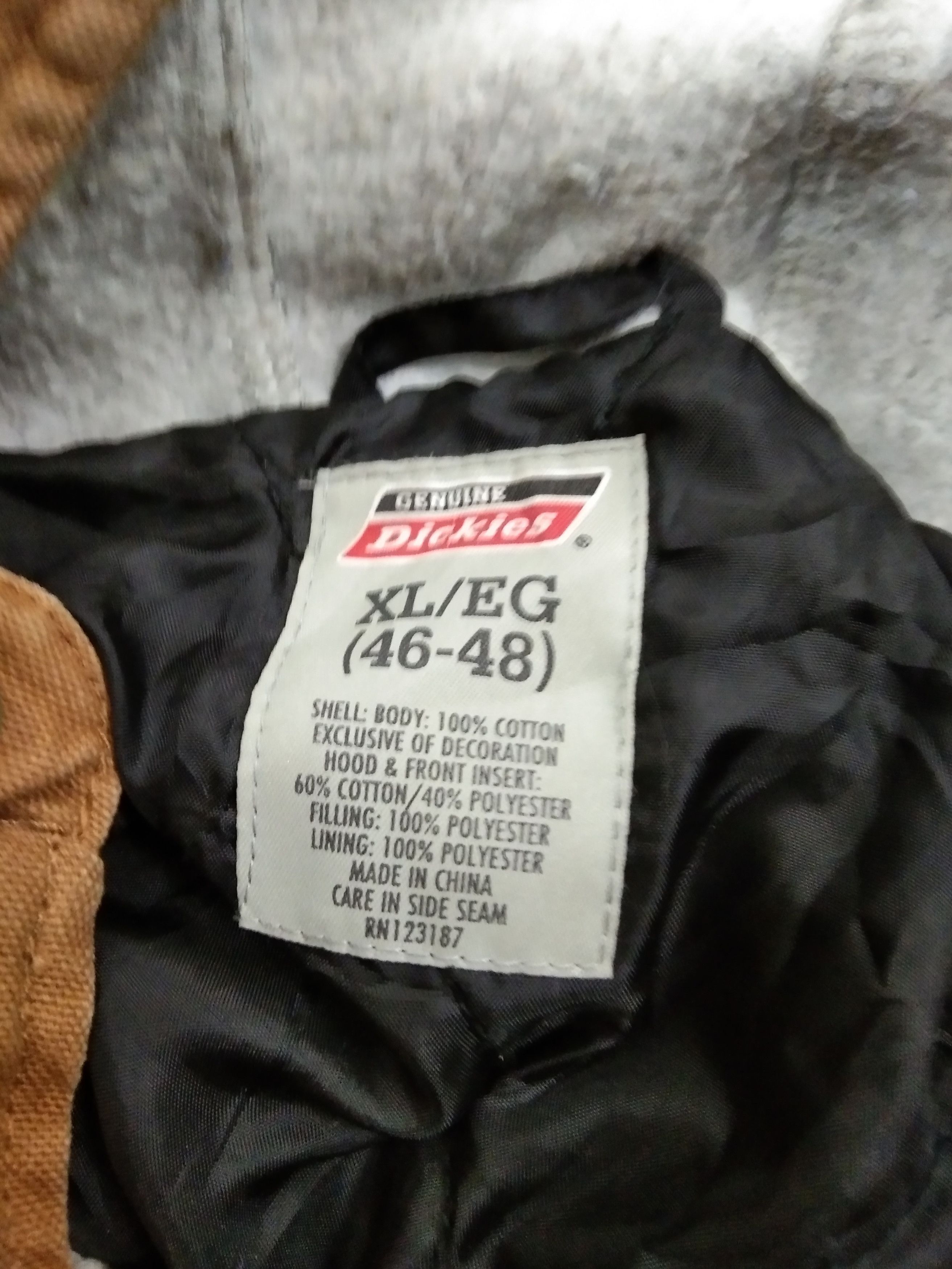 Dickies × Vintage 💥RARE💥VINTAGE DICKIES WORK JACKET WITH HOODIE Size US XL / EU 56 / 4 - 10 Thumbnail