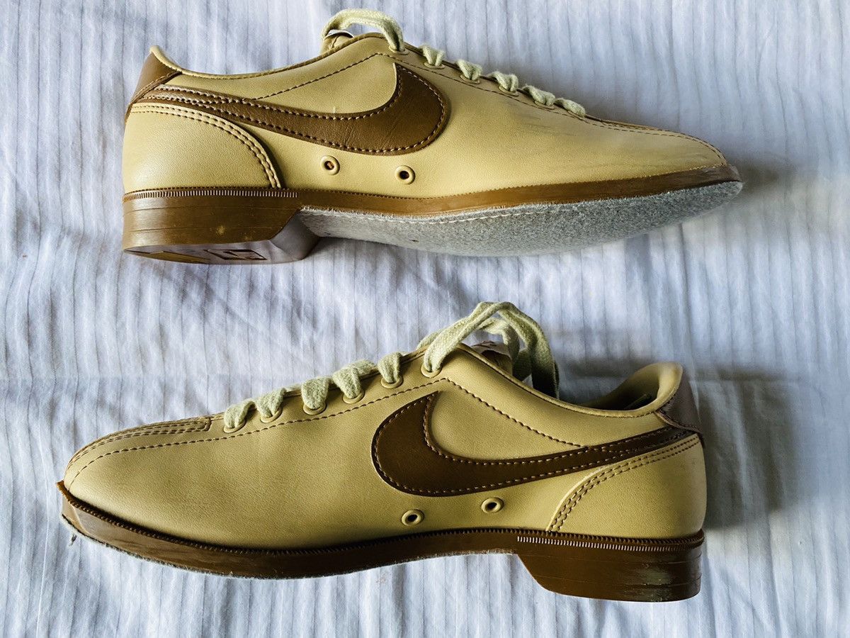 Nike Rare Vintage “1984” Tan Nike Bowling Shoes Grailed