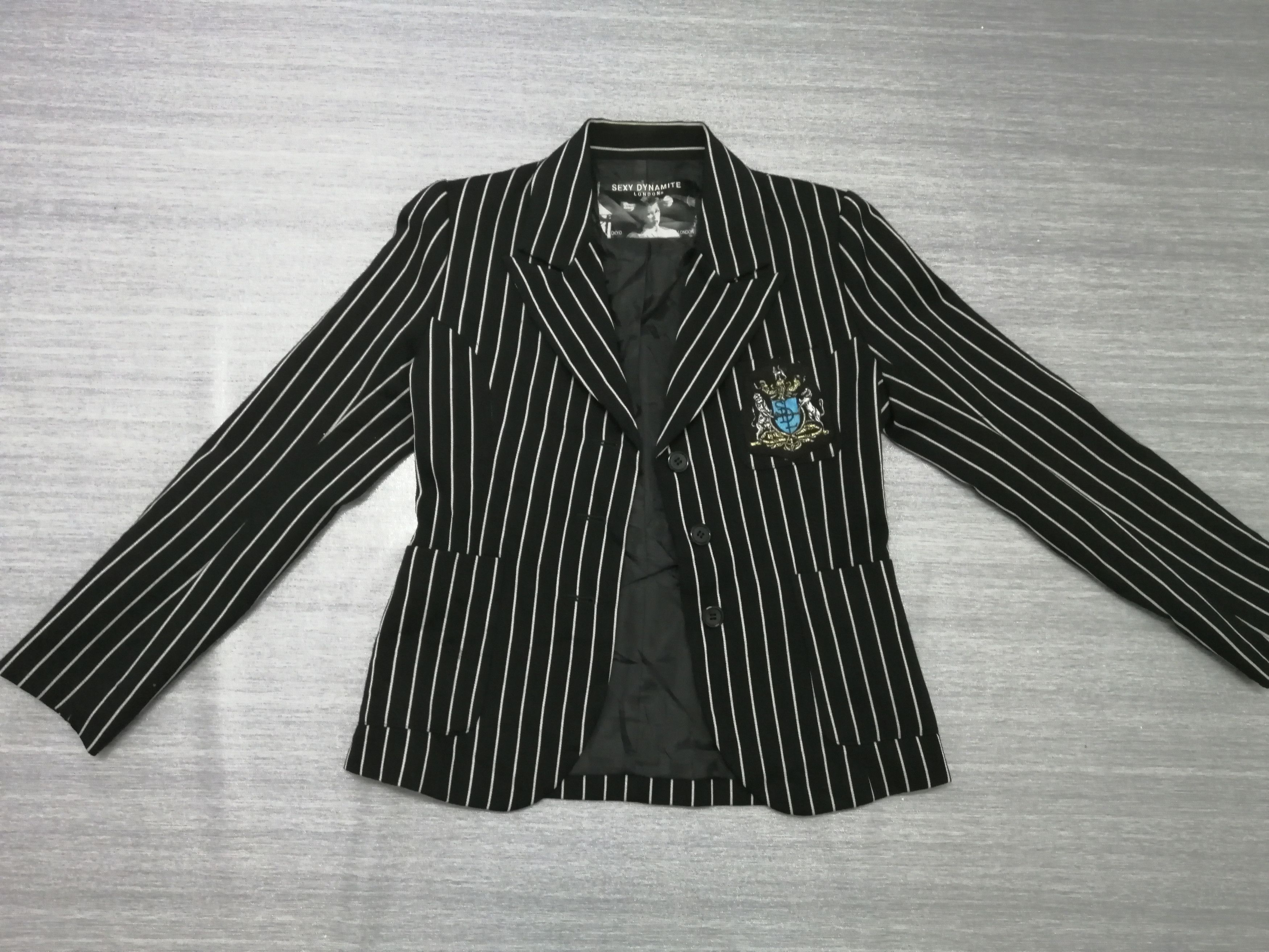 Japanese Brand Vintage Rare SEXY DYNAMITE Button Up Coat Size US M / EU 48-50 / 2 - 1 Thumbnail