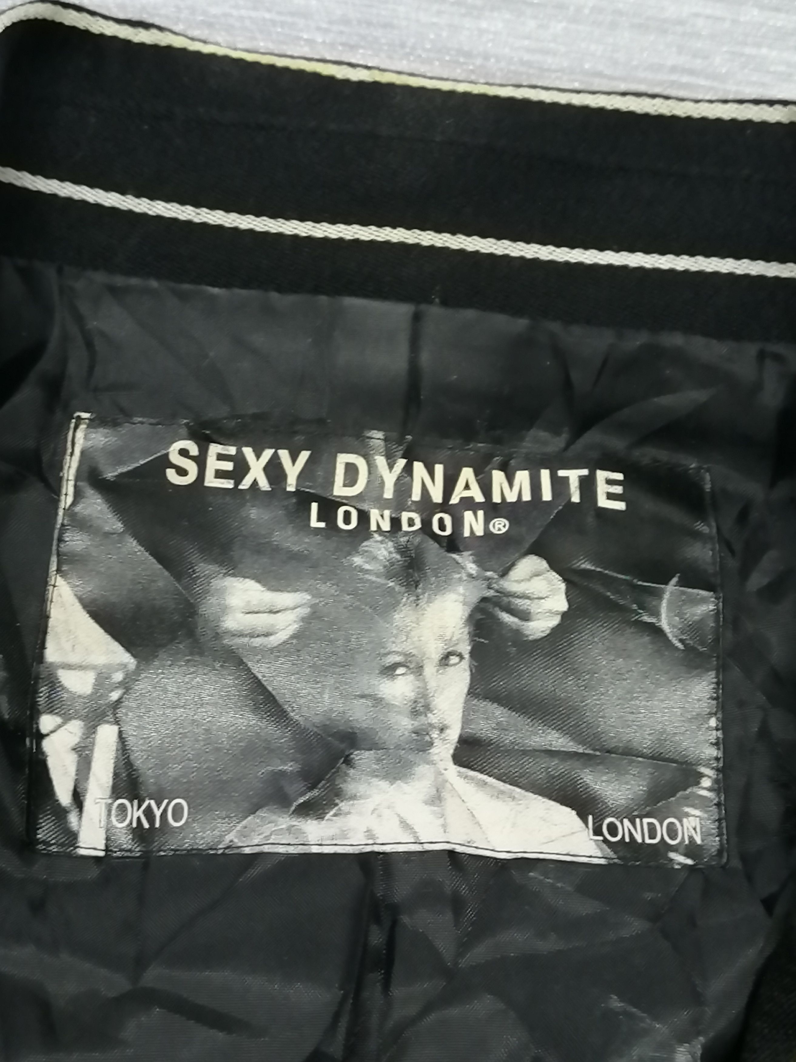 Japanese Brand Vintage Rare SEXY DYNAMITE Button Up Coat Size US M / EU 48-50 / 2 - 2 Thumbnail